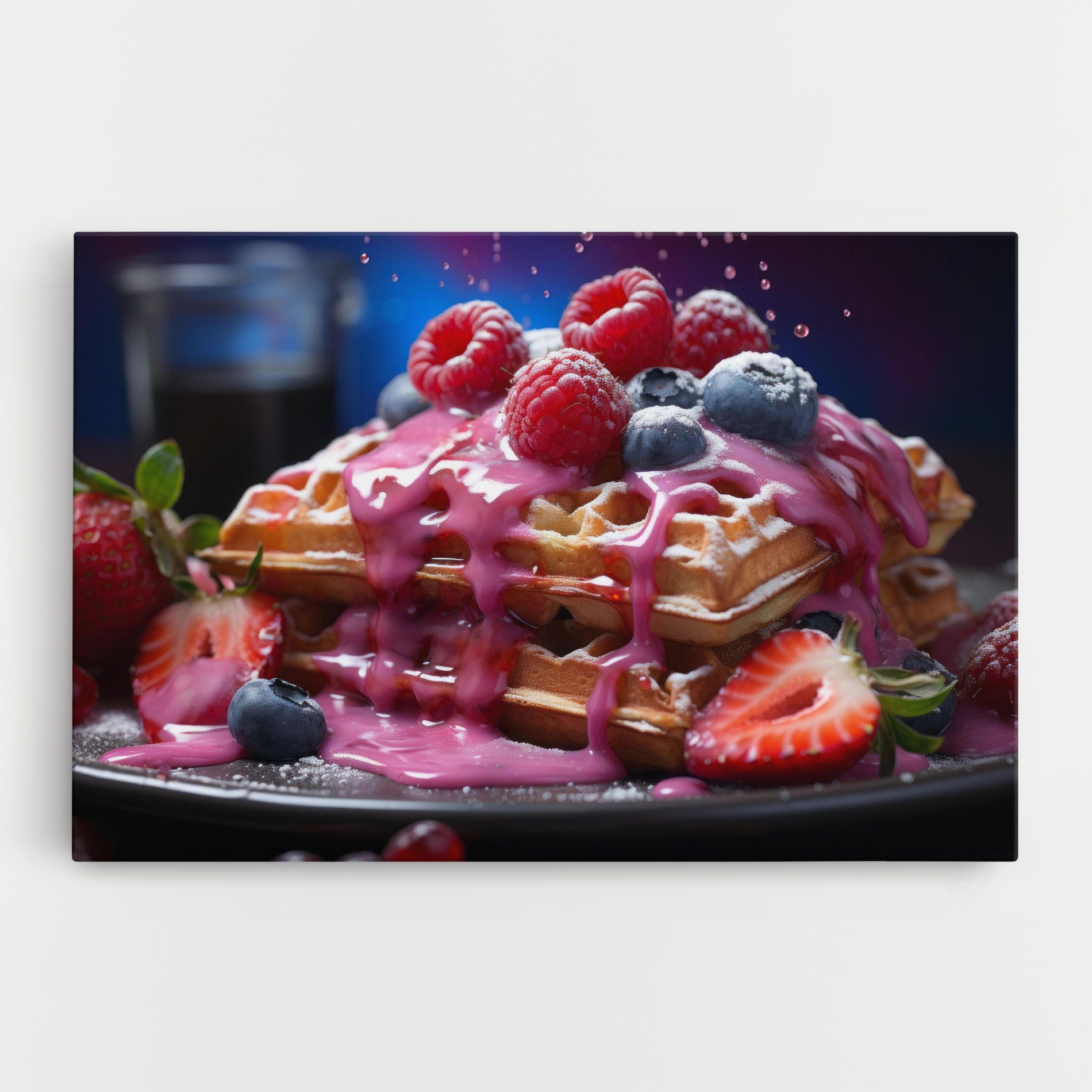 Berries Waffles mockup 0