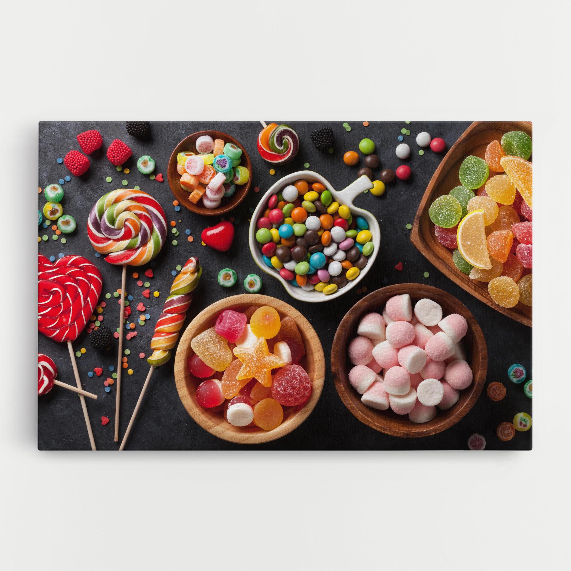 Vászonkép Colorful Candies mockup 0