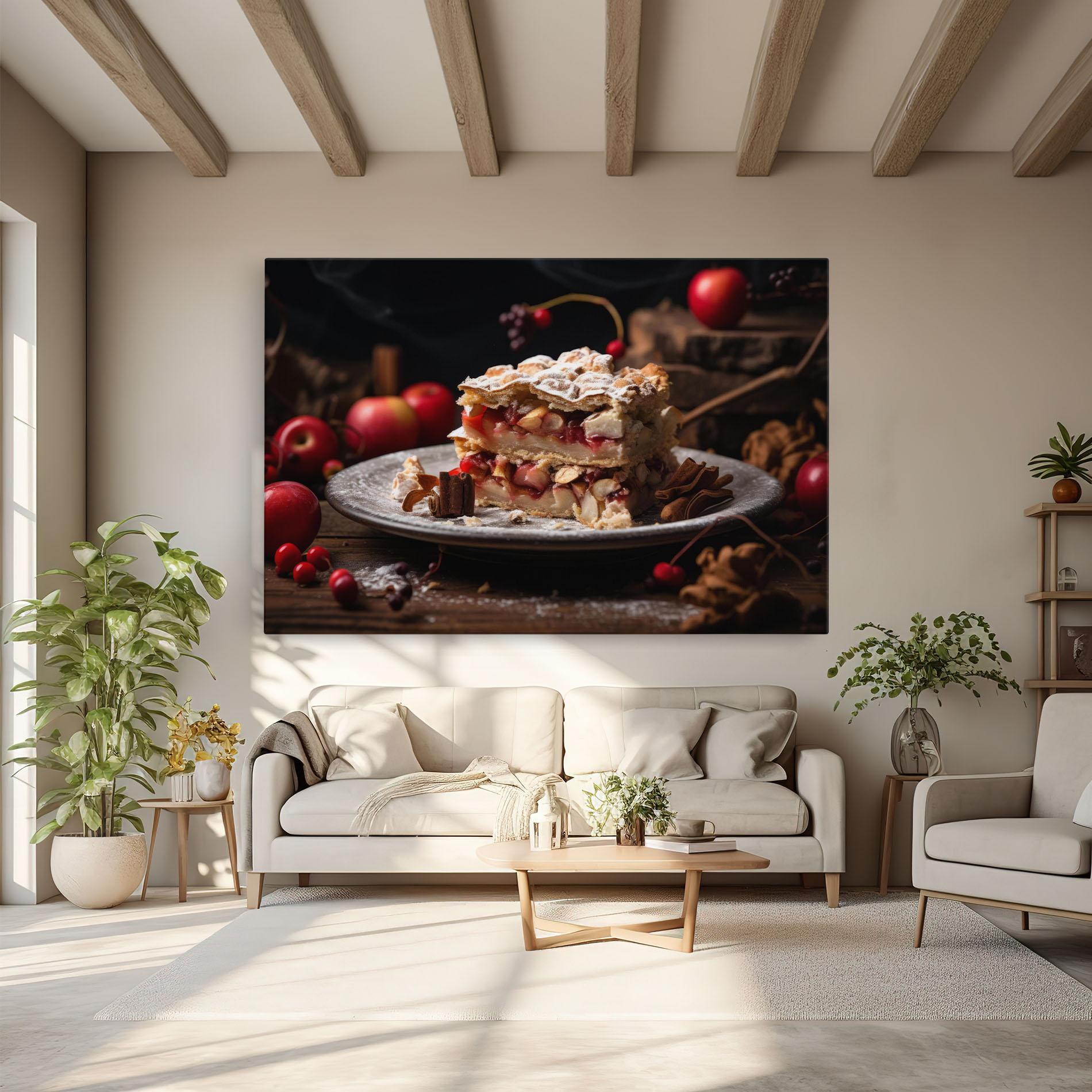 Vászonkép Apple Cinnamon mockup 6