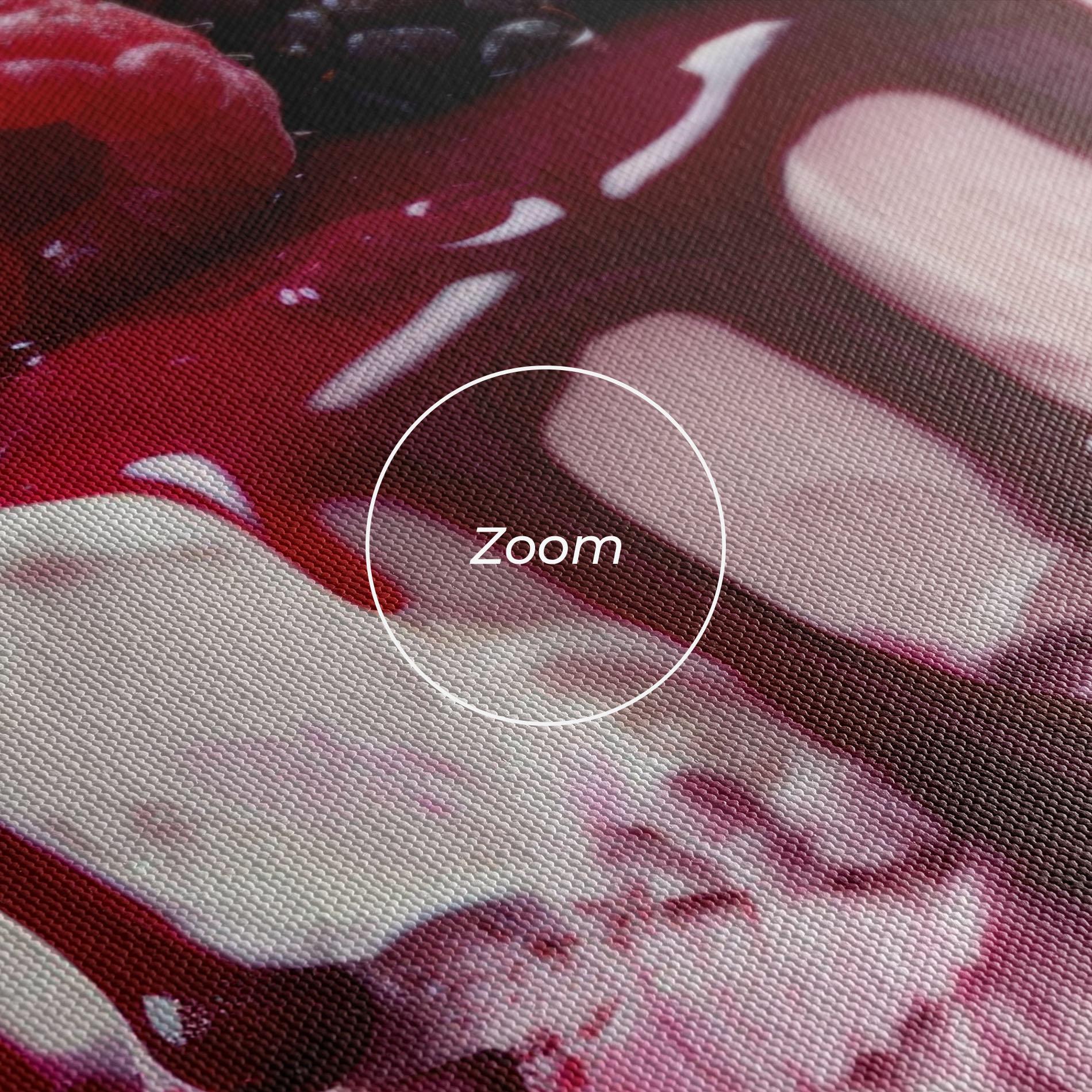 Vászonkép Berries Cream mockup 3