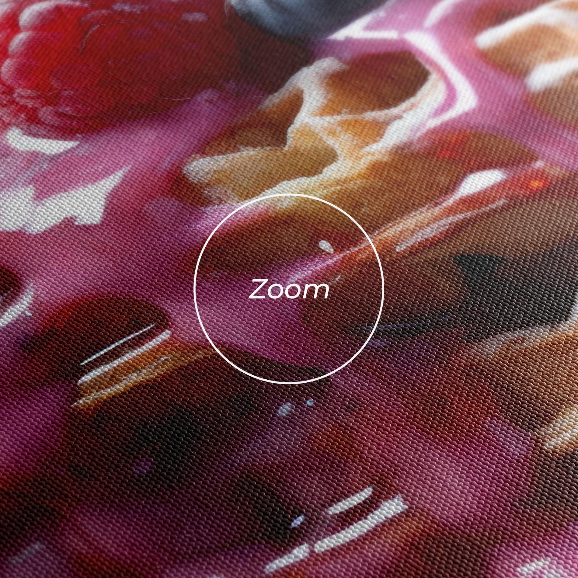 Vászonkép Berries Waffles mockup 3