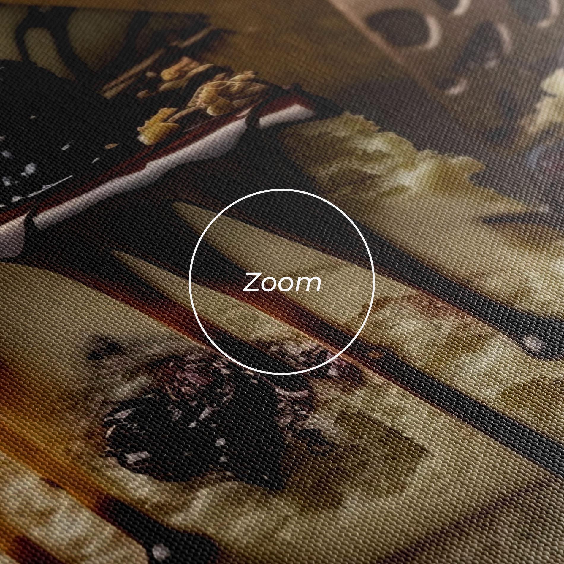 Vászonkép Cheesecake Chocolate mockup 3