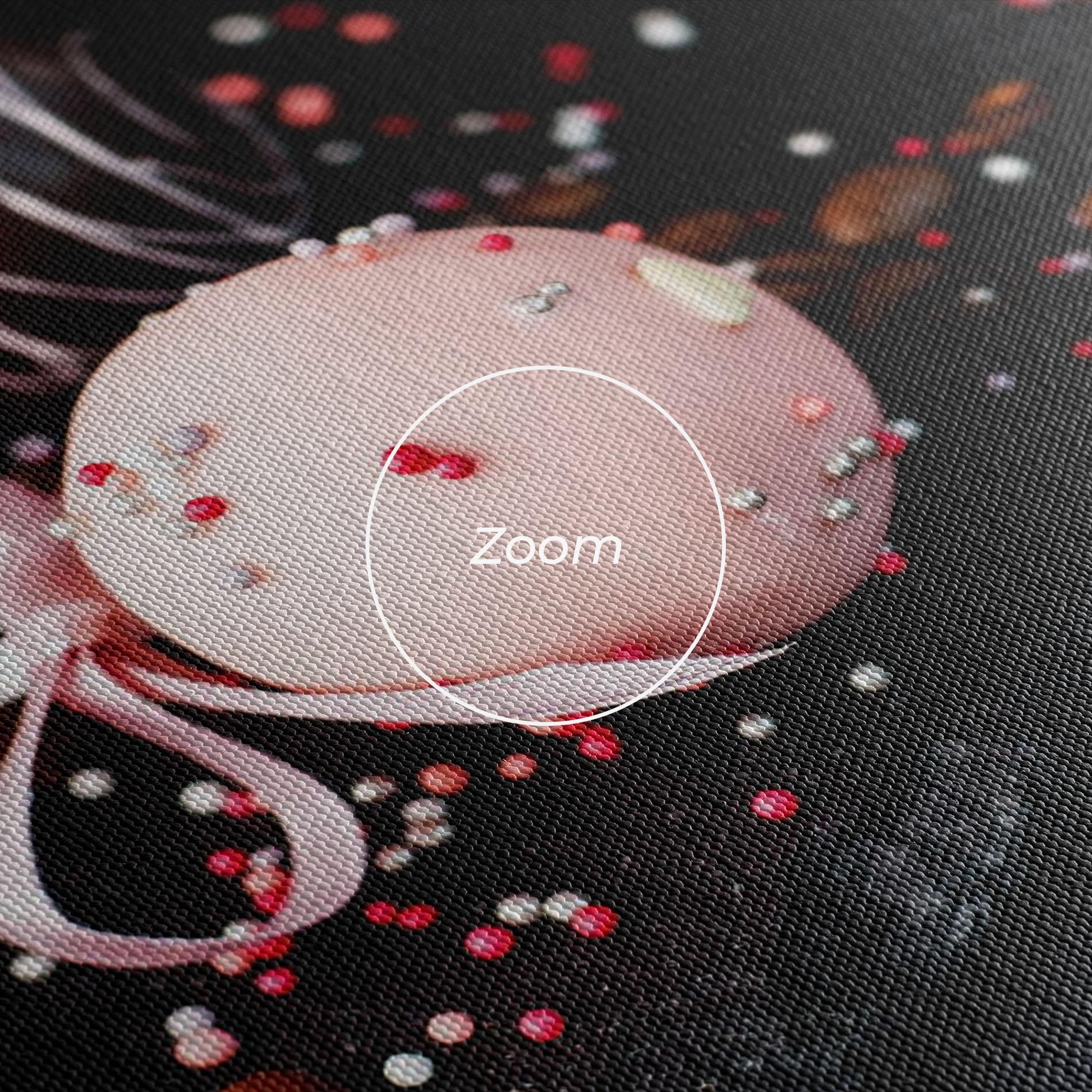 Vászonkép Chocolate Dessert mockup 3