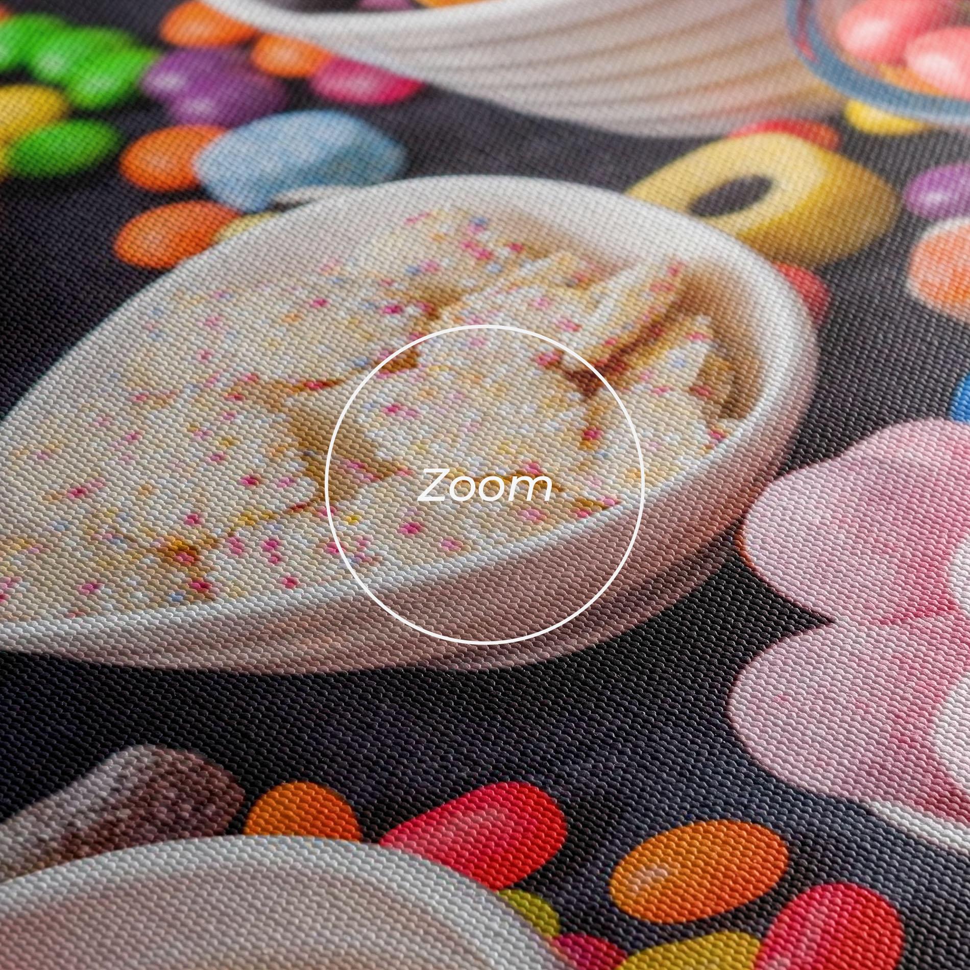 Vászonkép Lollipop Candies mockup 3