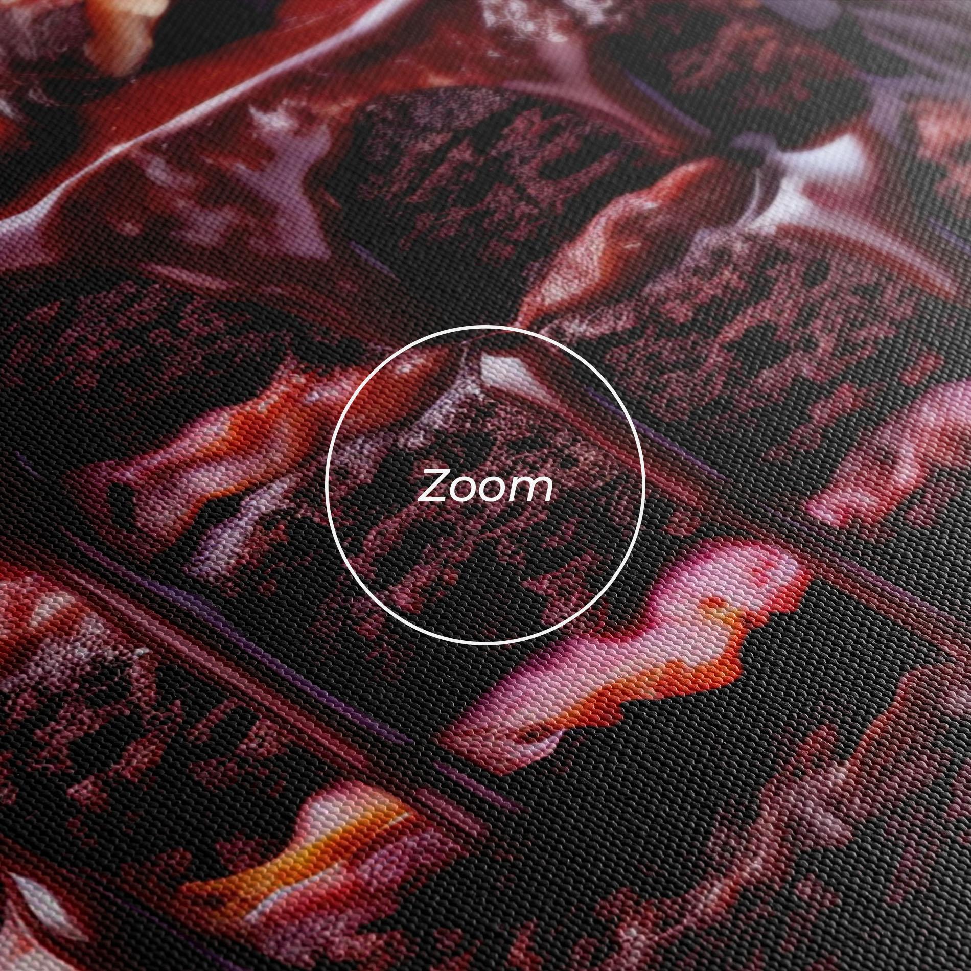 Vászonkép Pink Flower Cake mockup 3