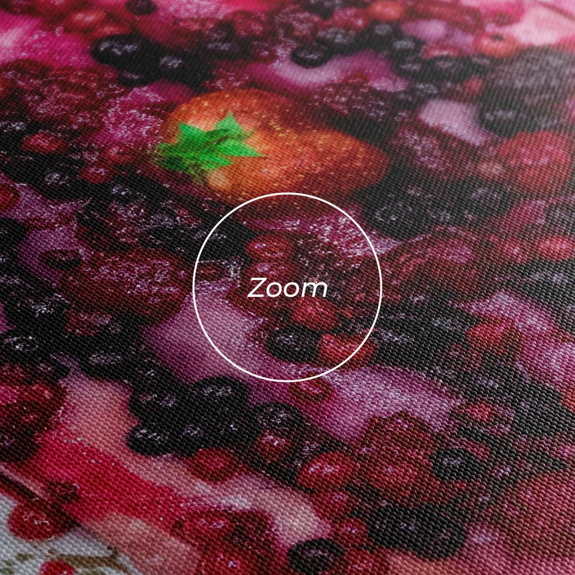 Vászonkép Strawberry Pancakes mockup 3