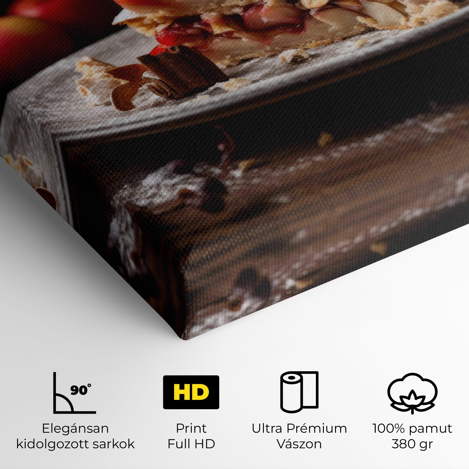 Vászonkép Apple Cinnamon mockup 4