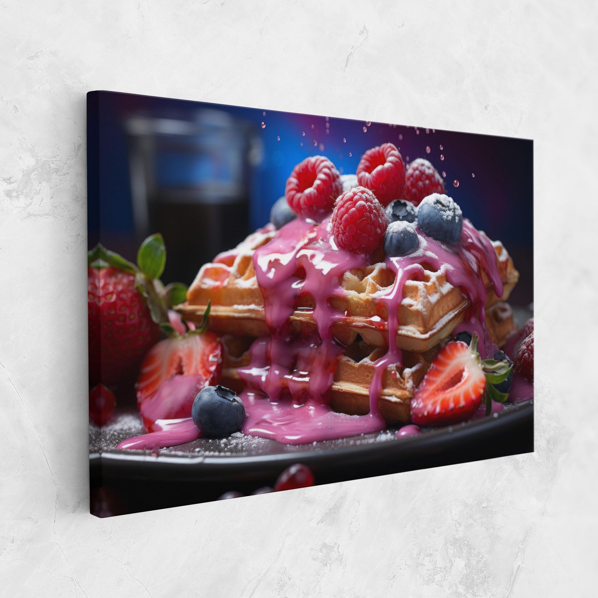 Berries Waffles mockup 1
