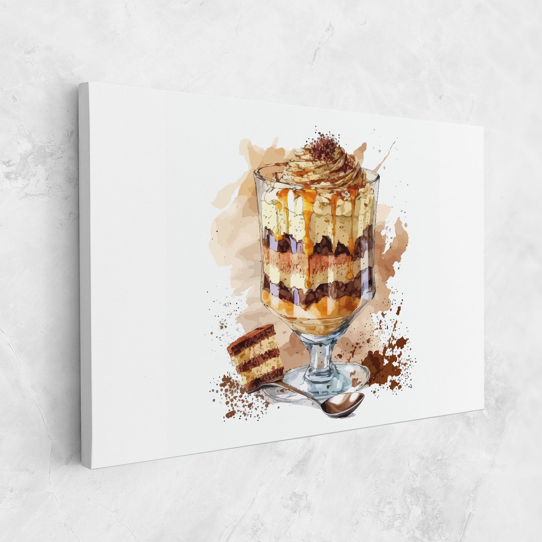 Vászonkép Cup Dessert mockup 1