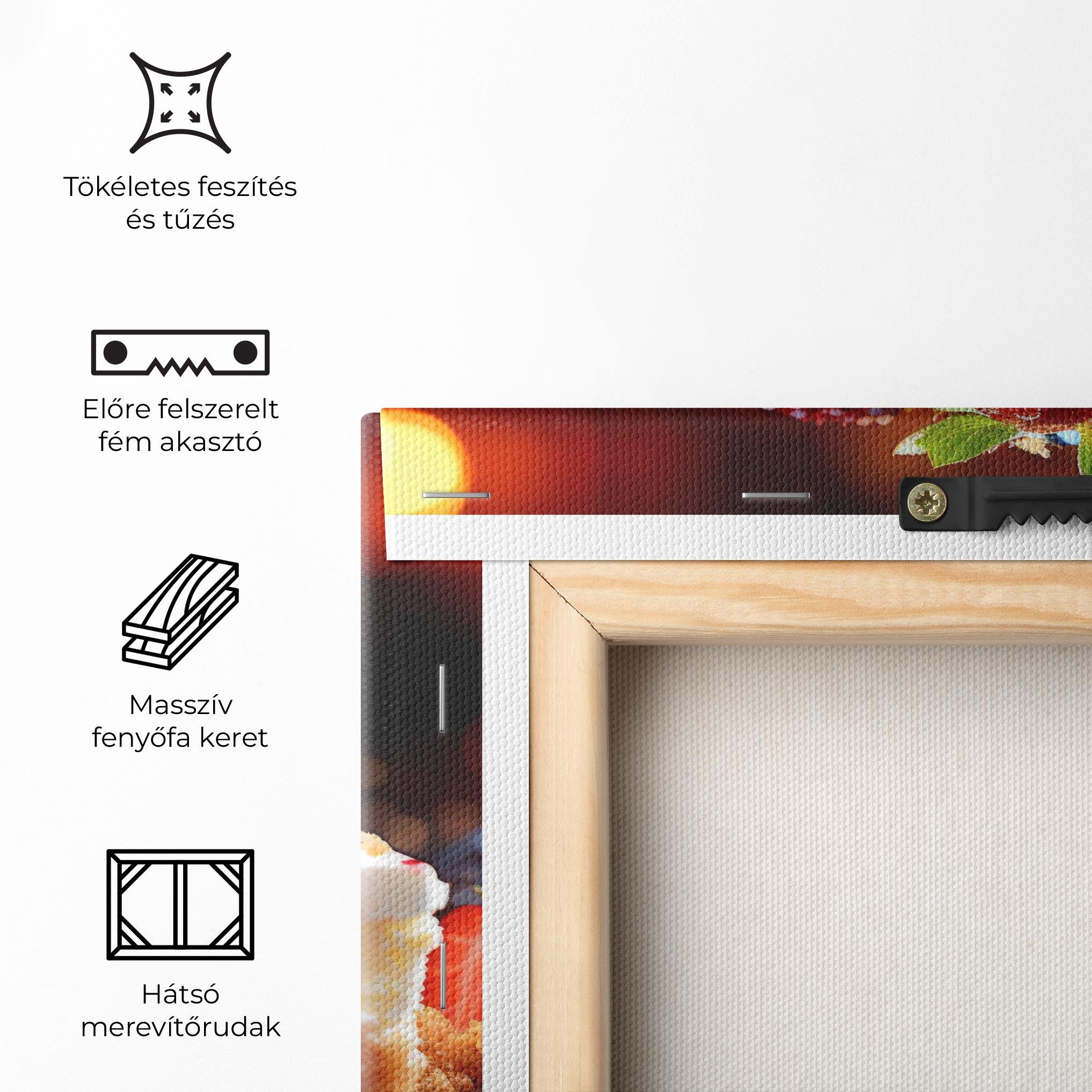 Vászonkép Cheesecake Berries mockup 5