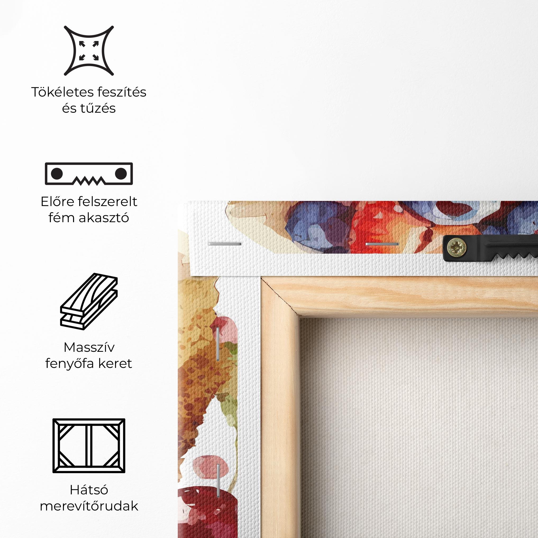 Vászonkép Cheesecake mockup 5