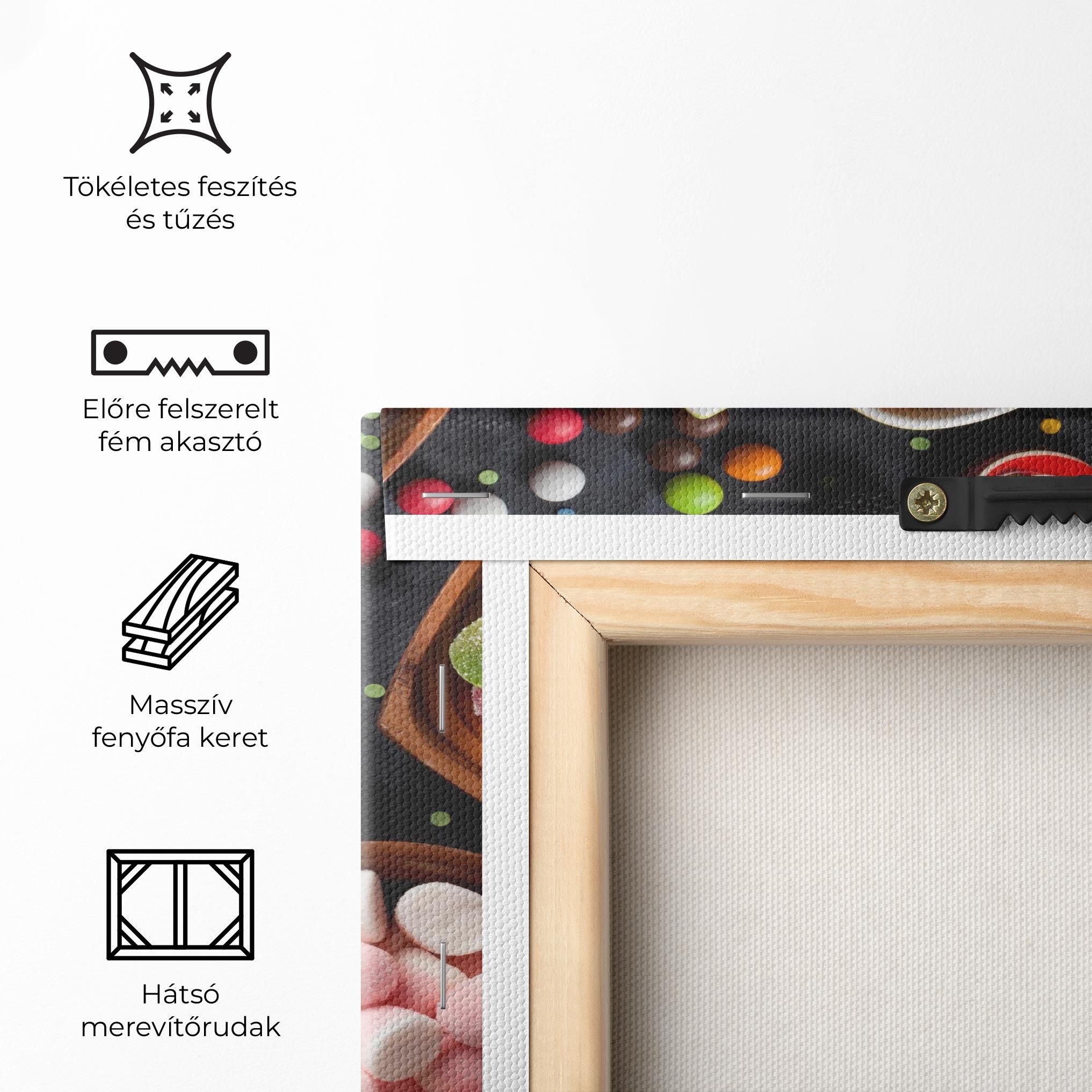 Vászonkép Colorful Candies mockup 5
