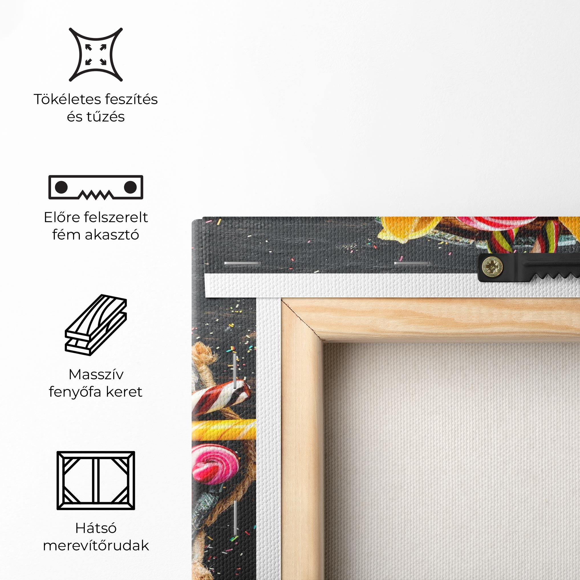 Vászonkép Colorful Sweets mockup 5