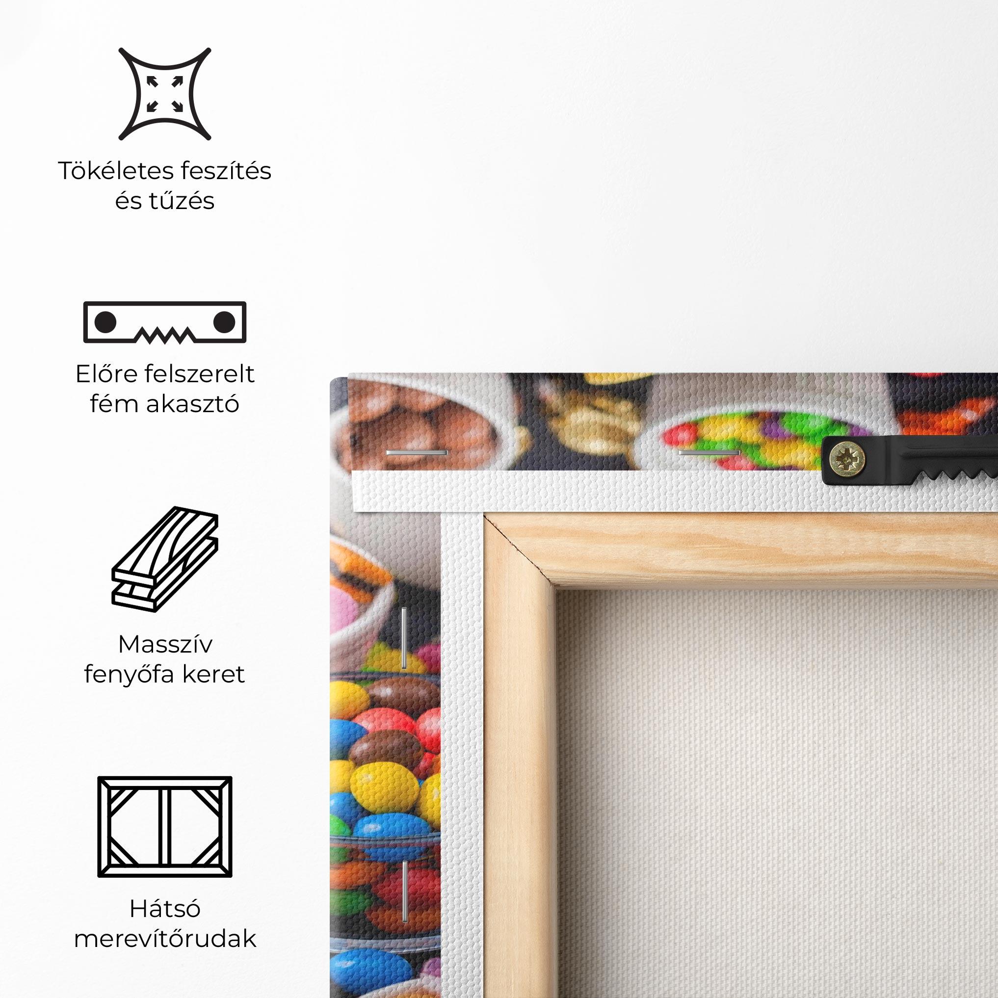 Vászonkép Lollipop Candies mockup 5