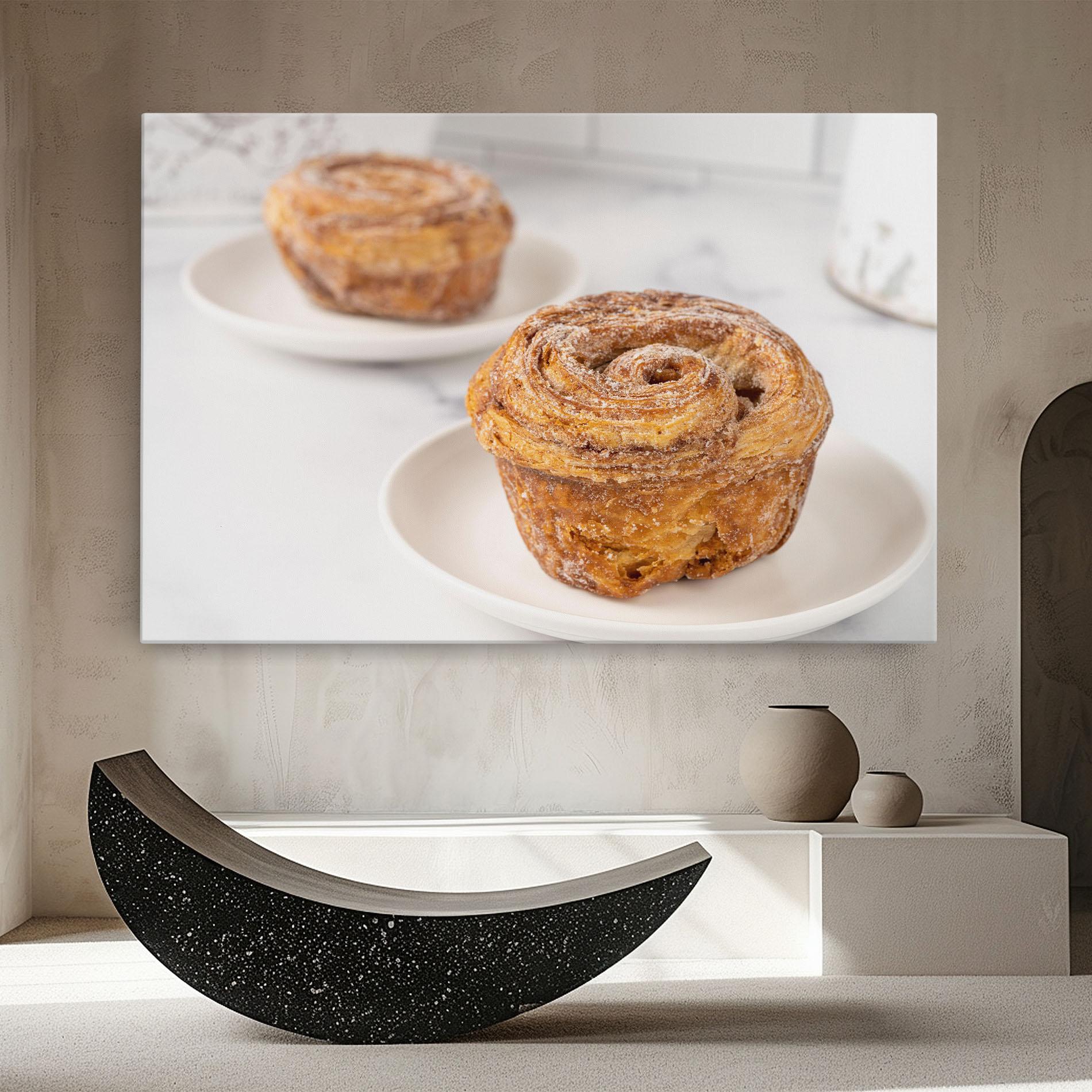 Vászonkép Cinnamon Roll mockup 8