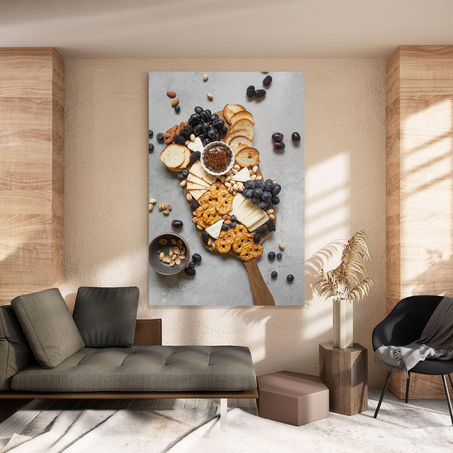 Vászonkép Appetizers mockup 8