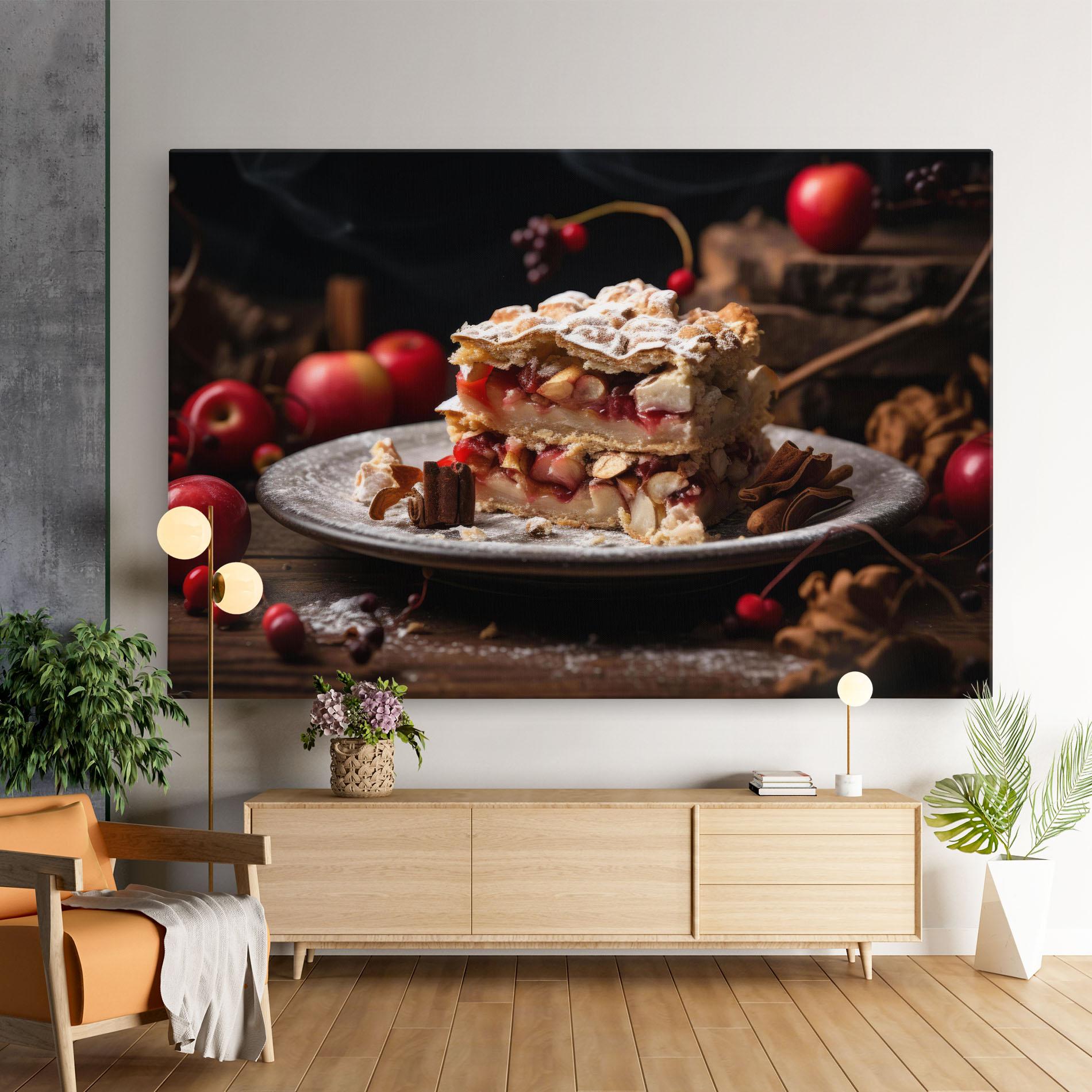 Vászonkép Apple Cinnamon mockup 9