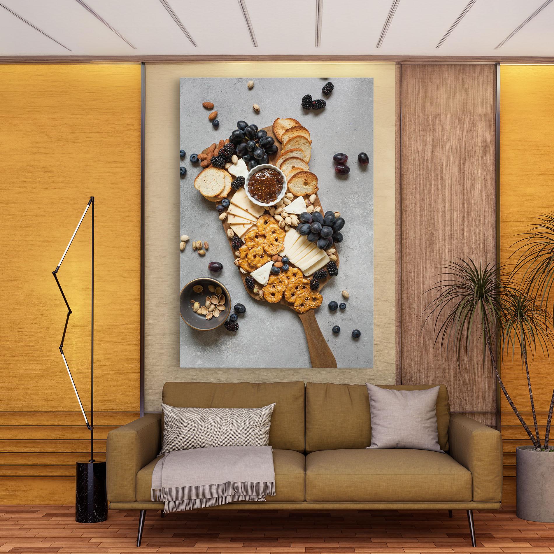 Vászonkép Appetizers mockup 9