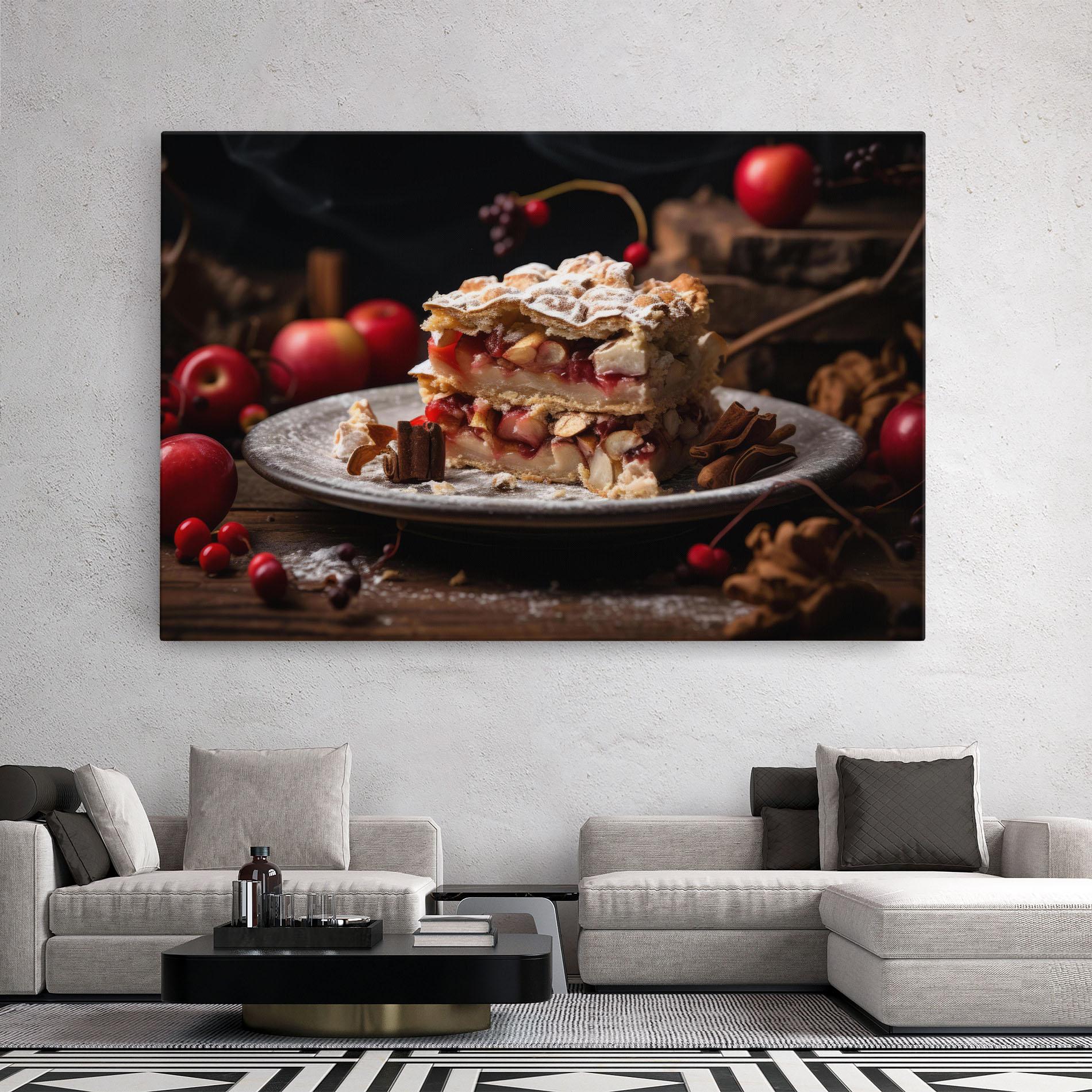 Vászonkép Apple Cinnamon mockup 2