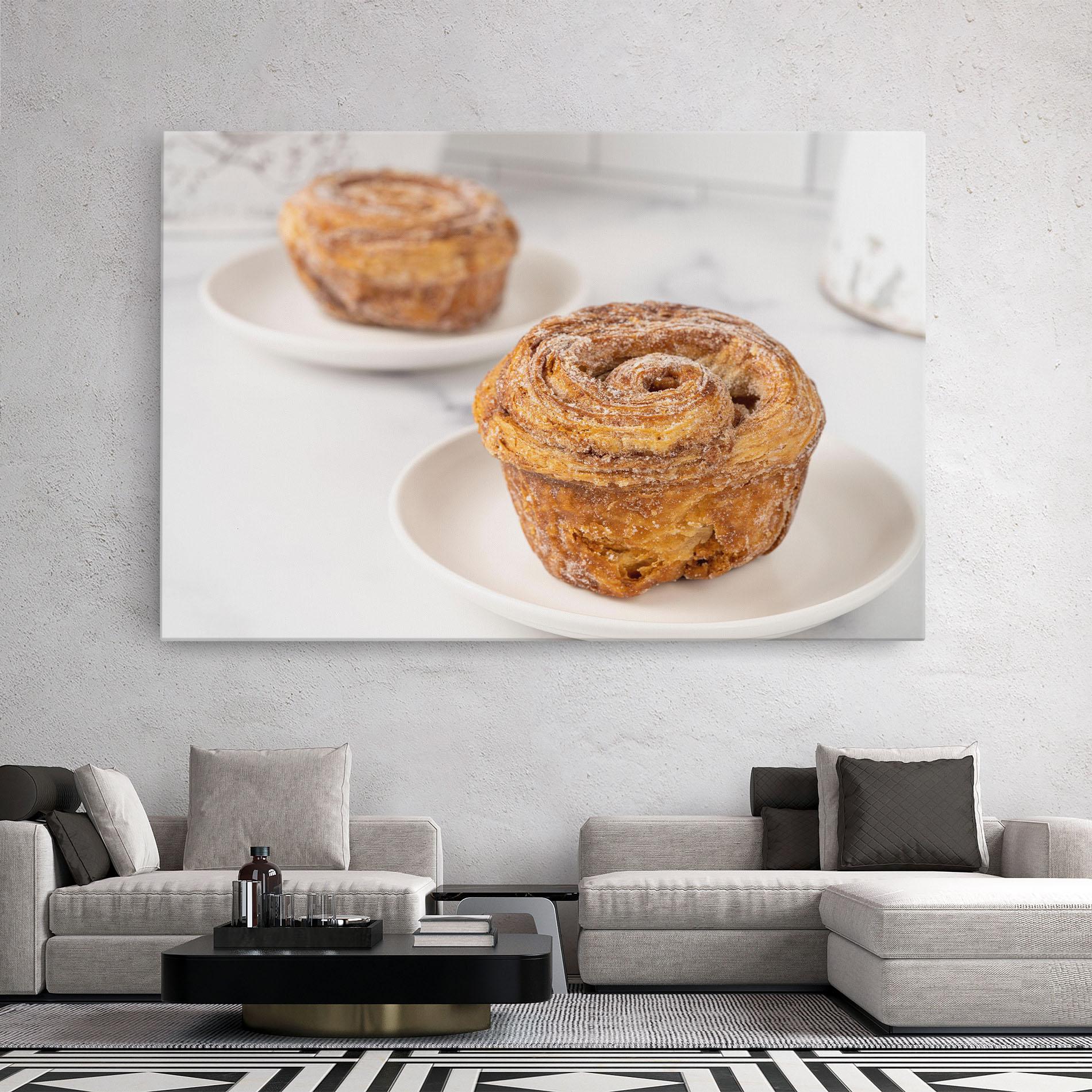 Vászonkép Cinnamon Roll mockup 2