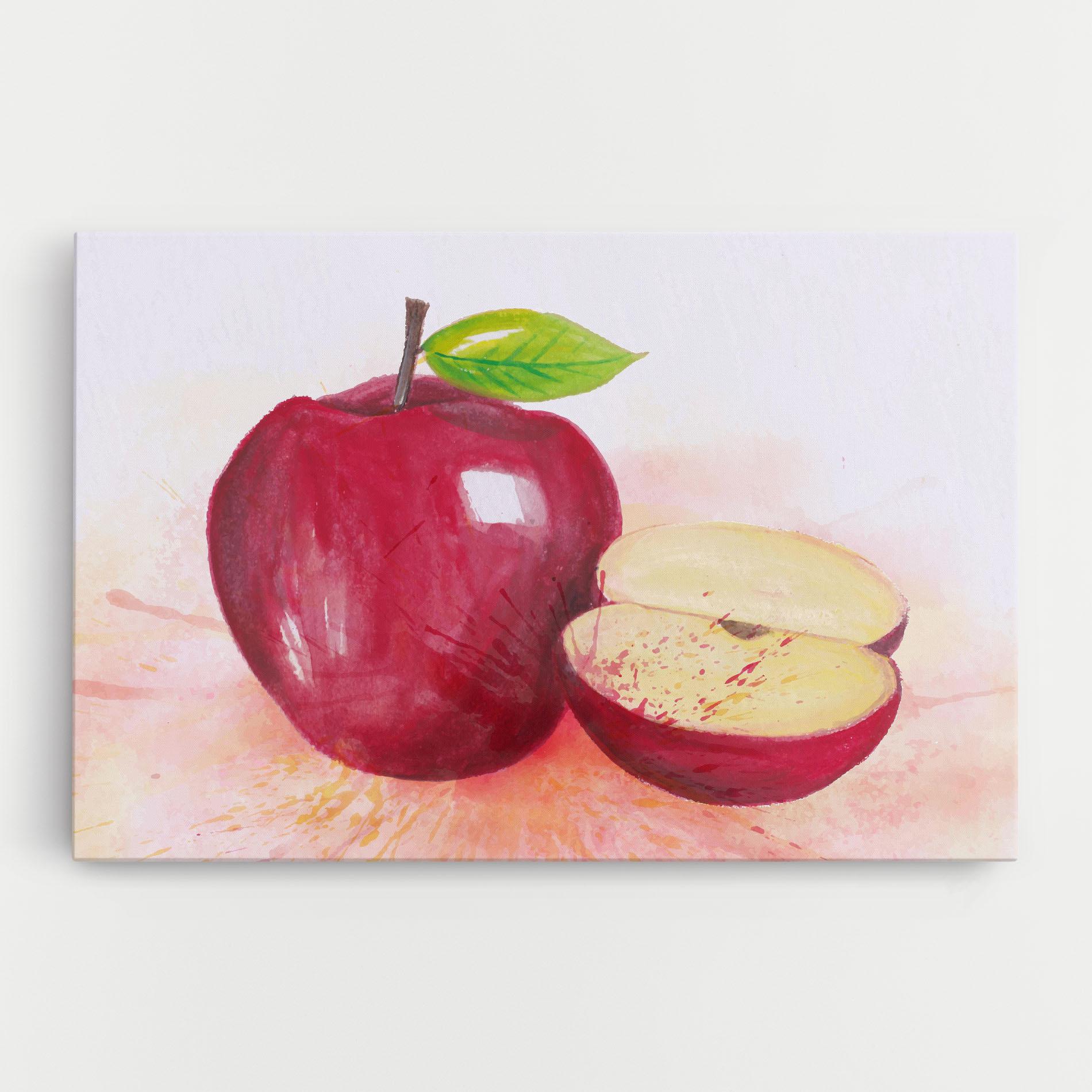 Vászonkép Apple Art mockup 0
