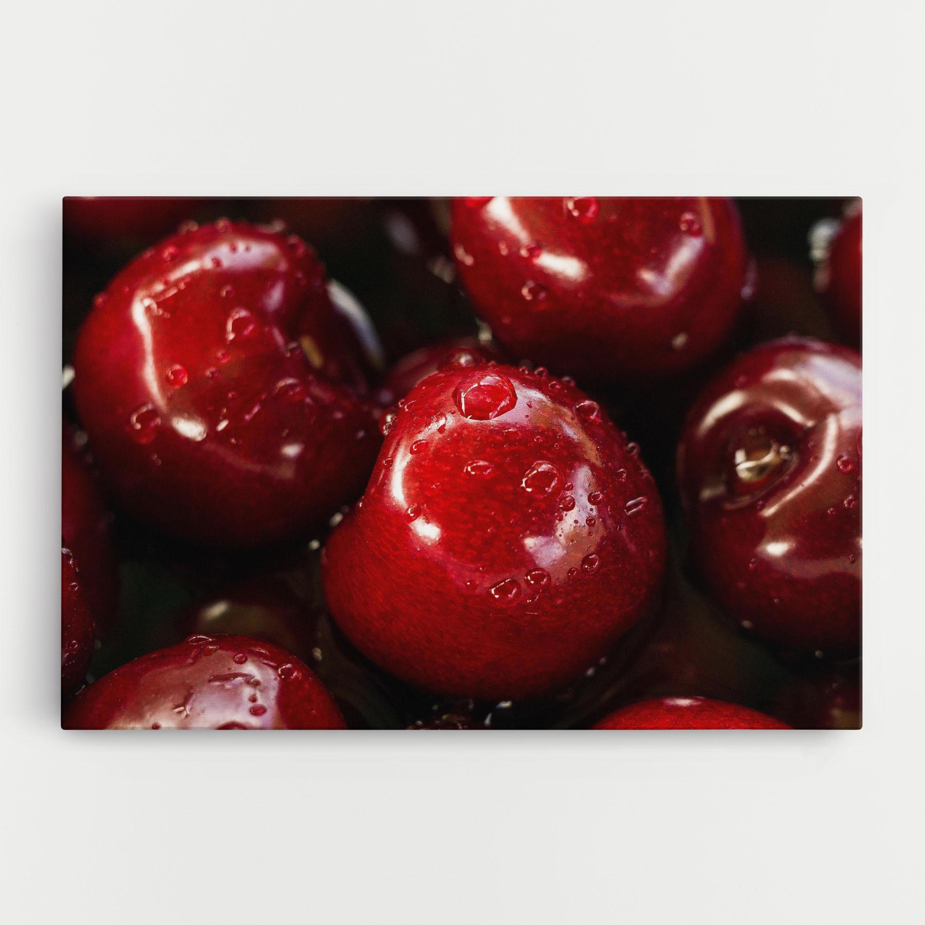 Vászonkép Cherries mockup 0