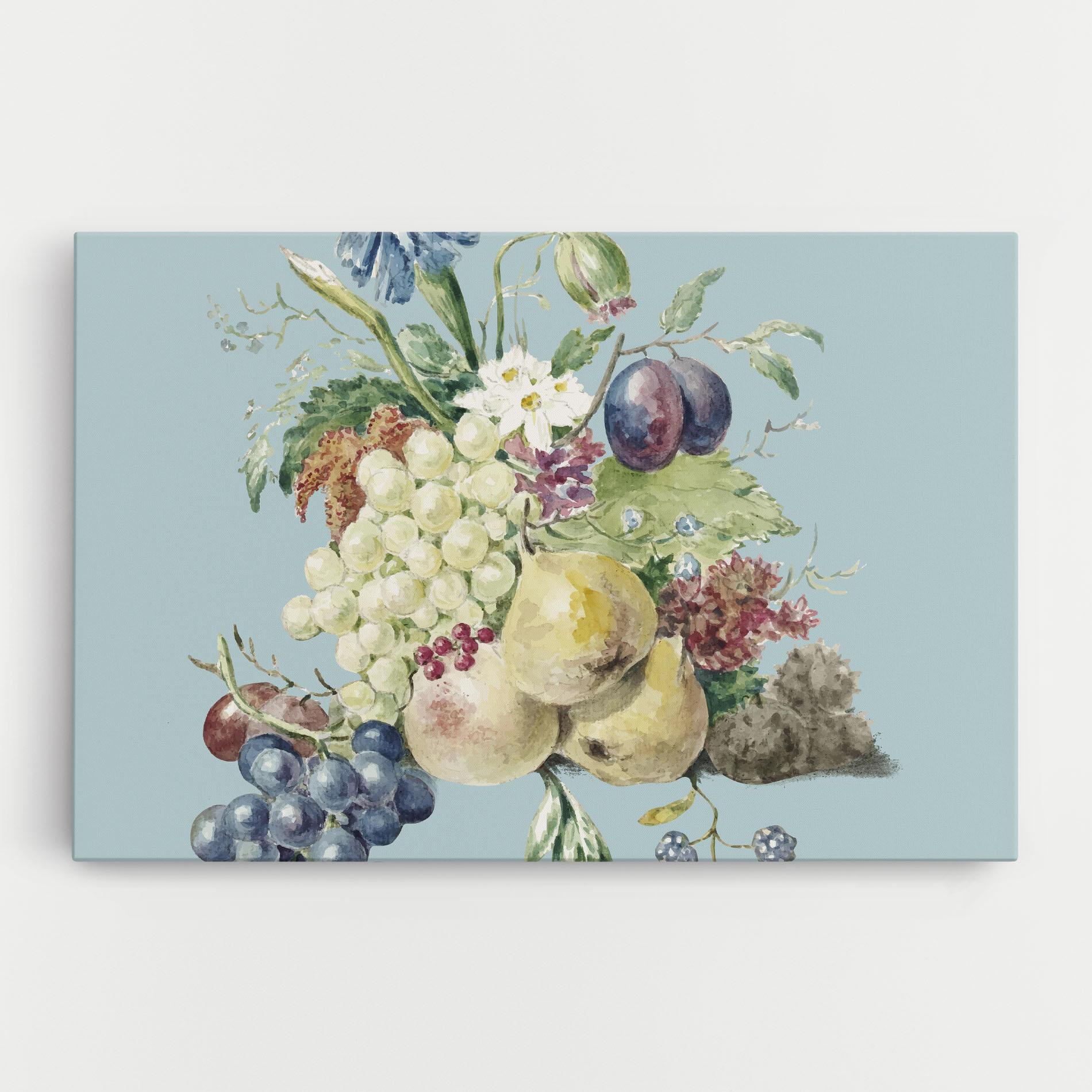Vászonkép Fruit Paintig mockup 0