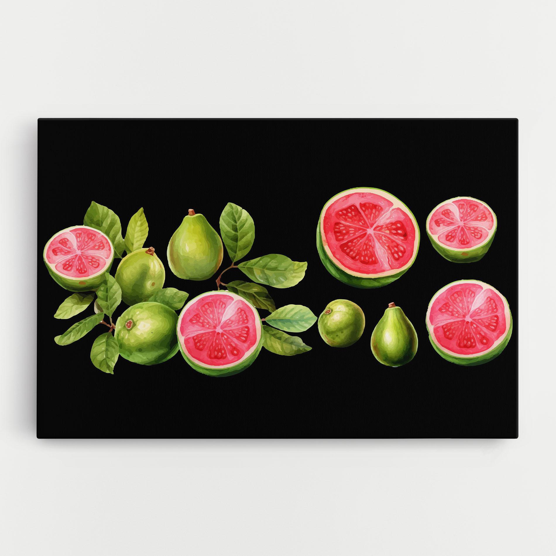 Vászonkép Green Fruit mockup 0