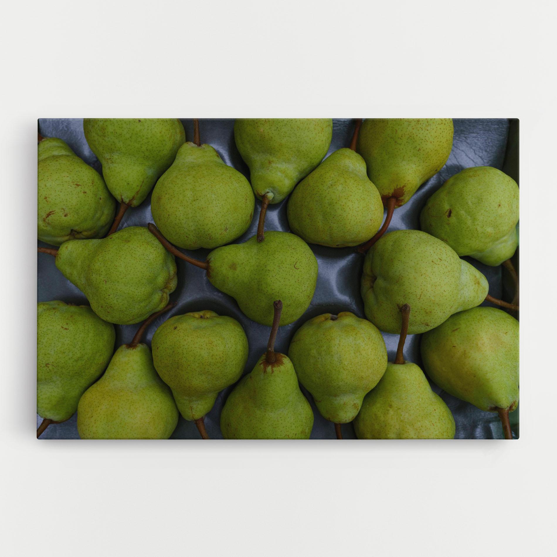 Vászonkép Green Pear mockup 0