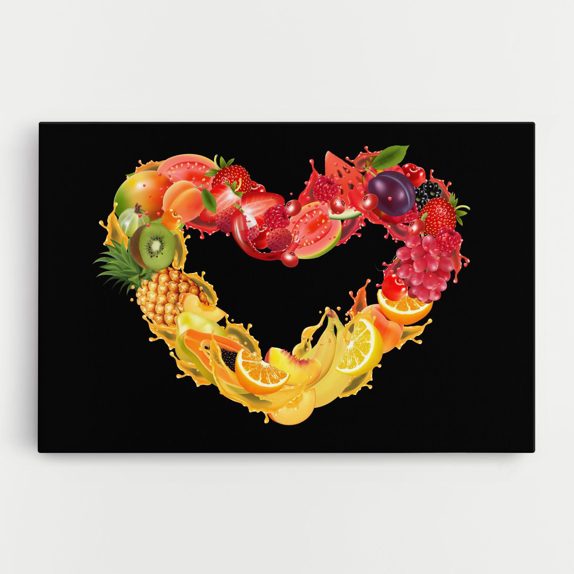 Vászonkép Juice Frame mockup 0