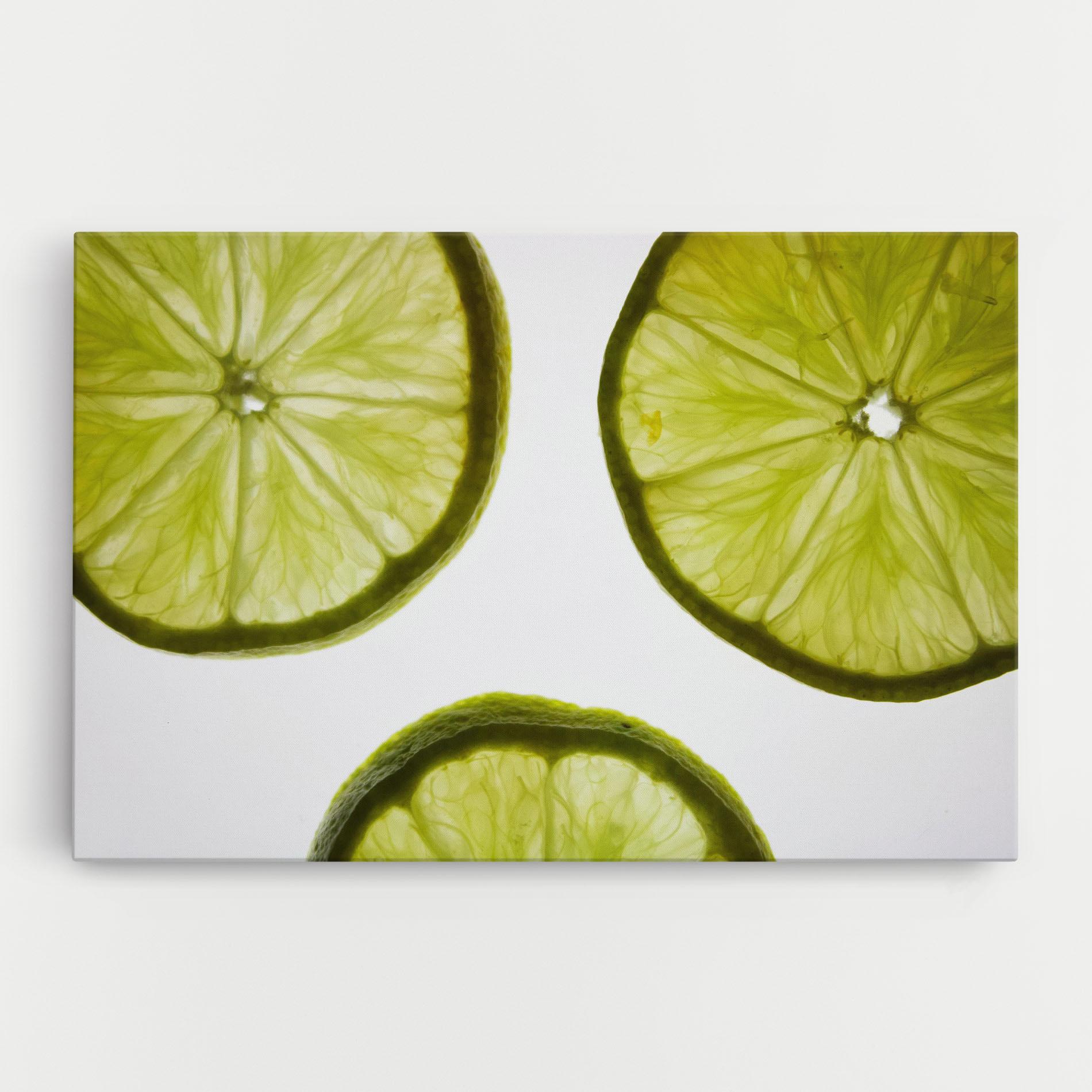 Vászonkép Lime Slice mockup 0