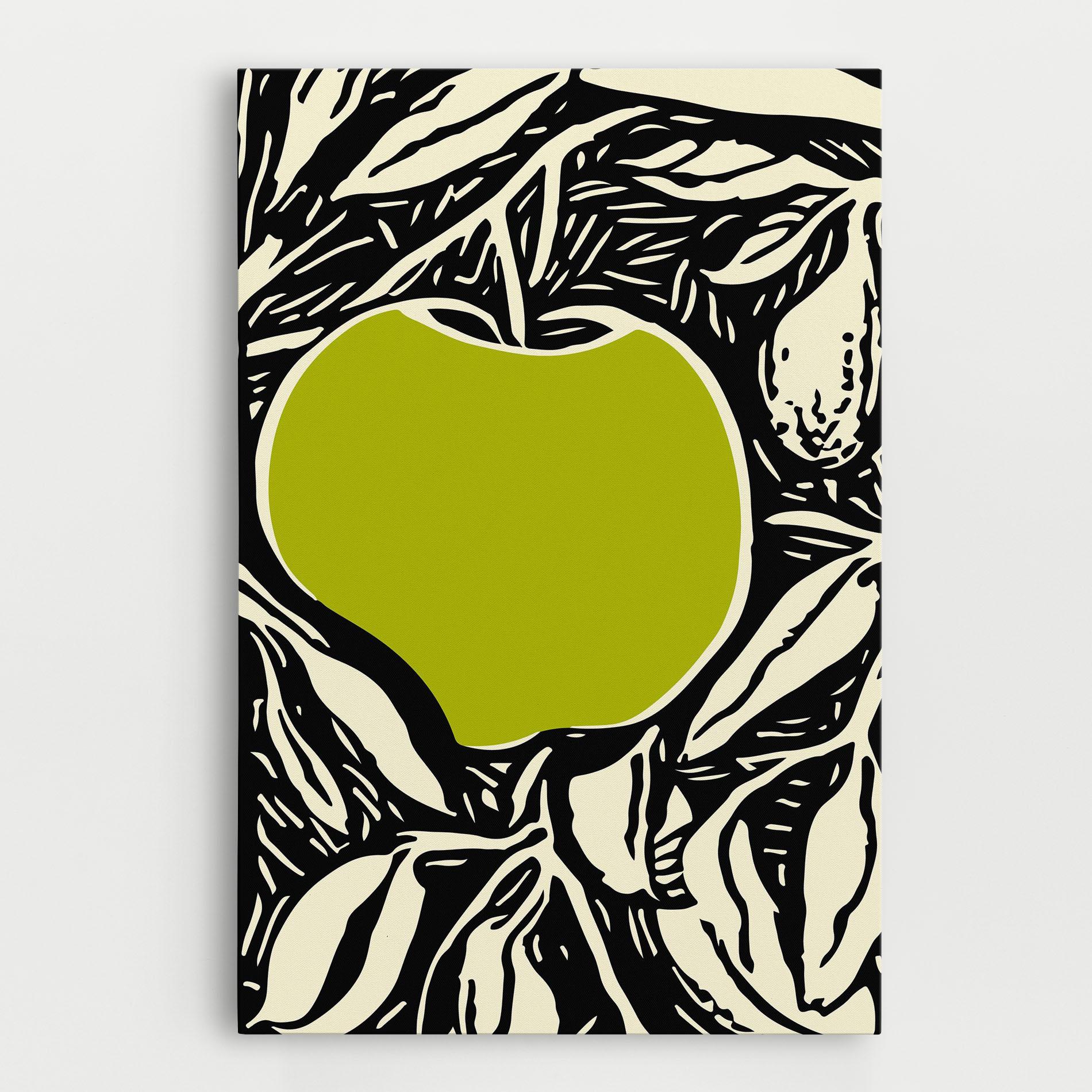 Vászonkép Green Apple mockup 0