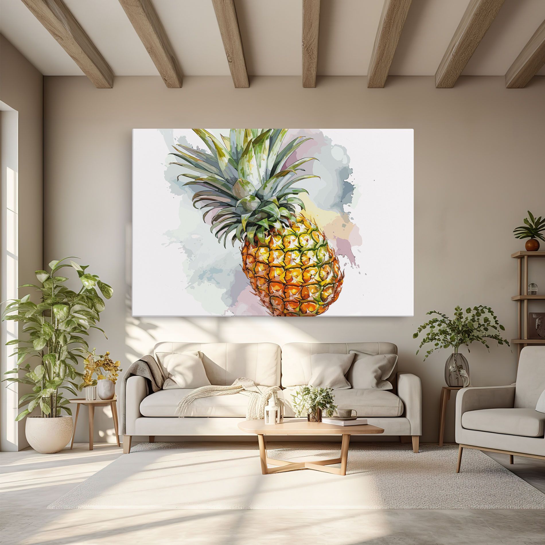Artistic Pineapple mockup 6