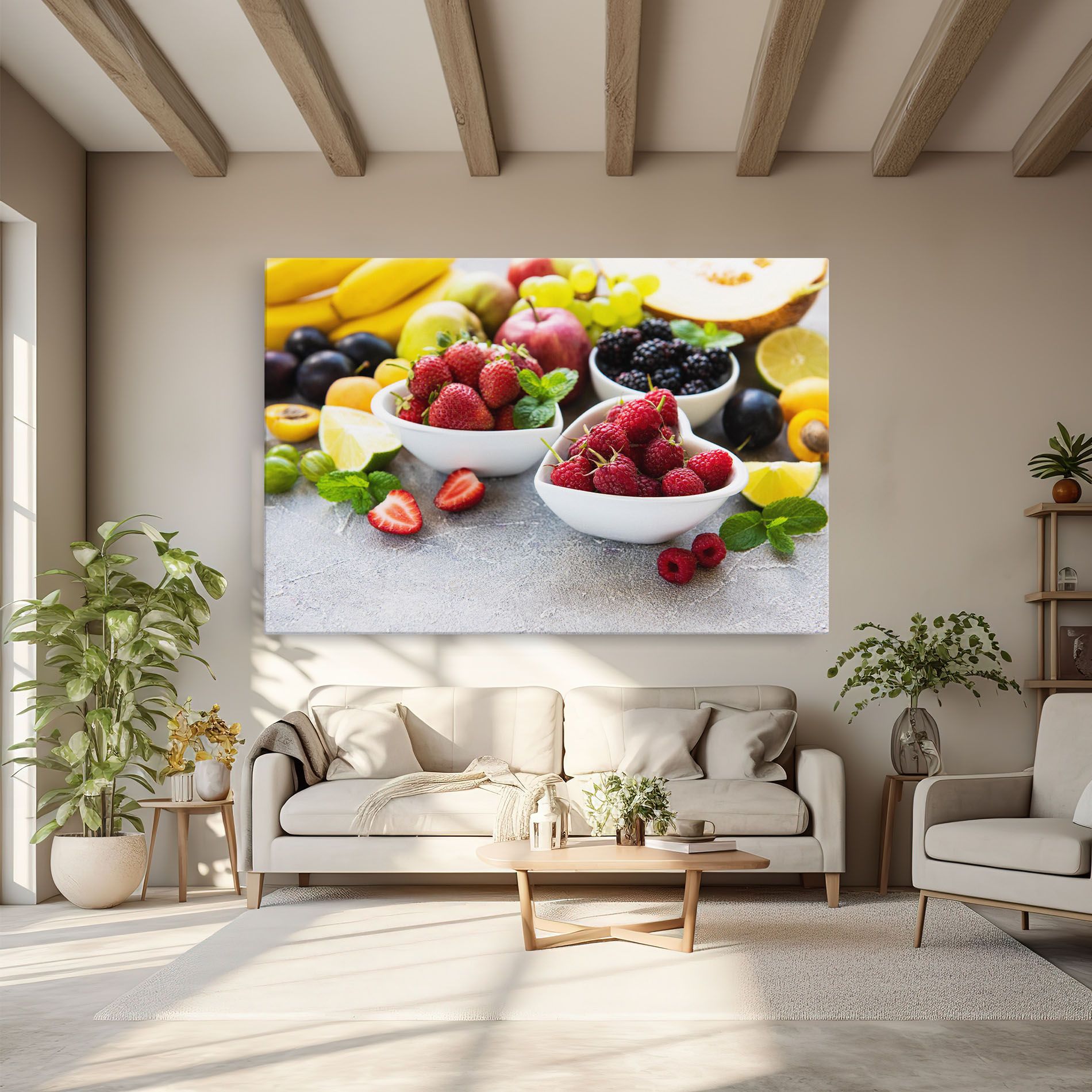 Heart Fresh Fruits mockup 6