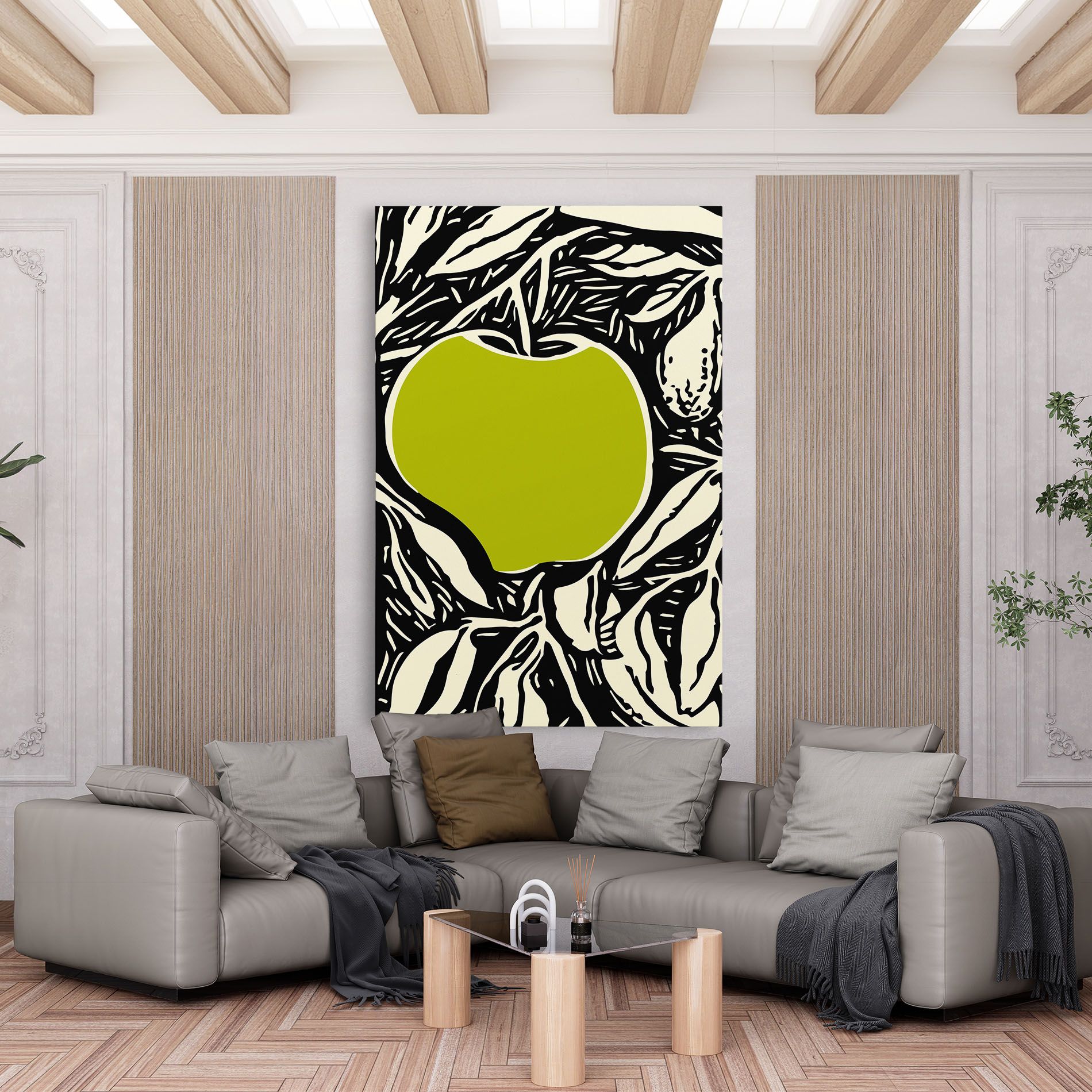 Green Apple mockup 6