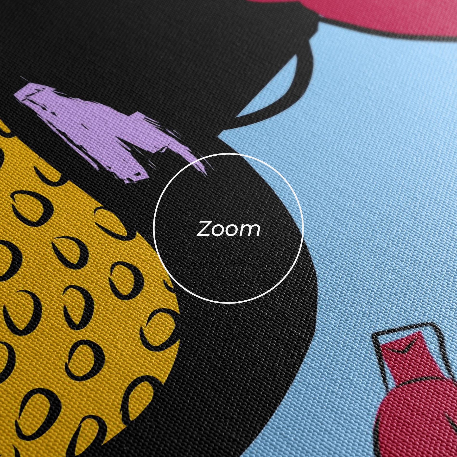 Vászonkép Colorful Fruits mockup 3