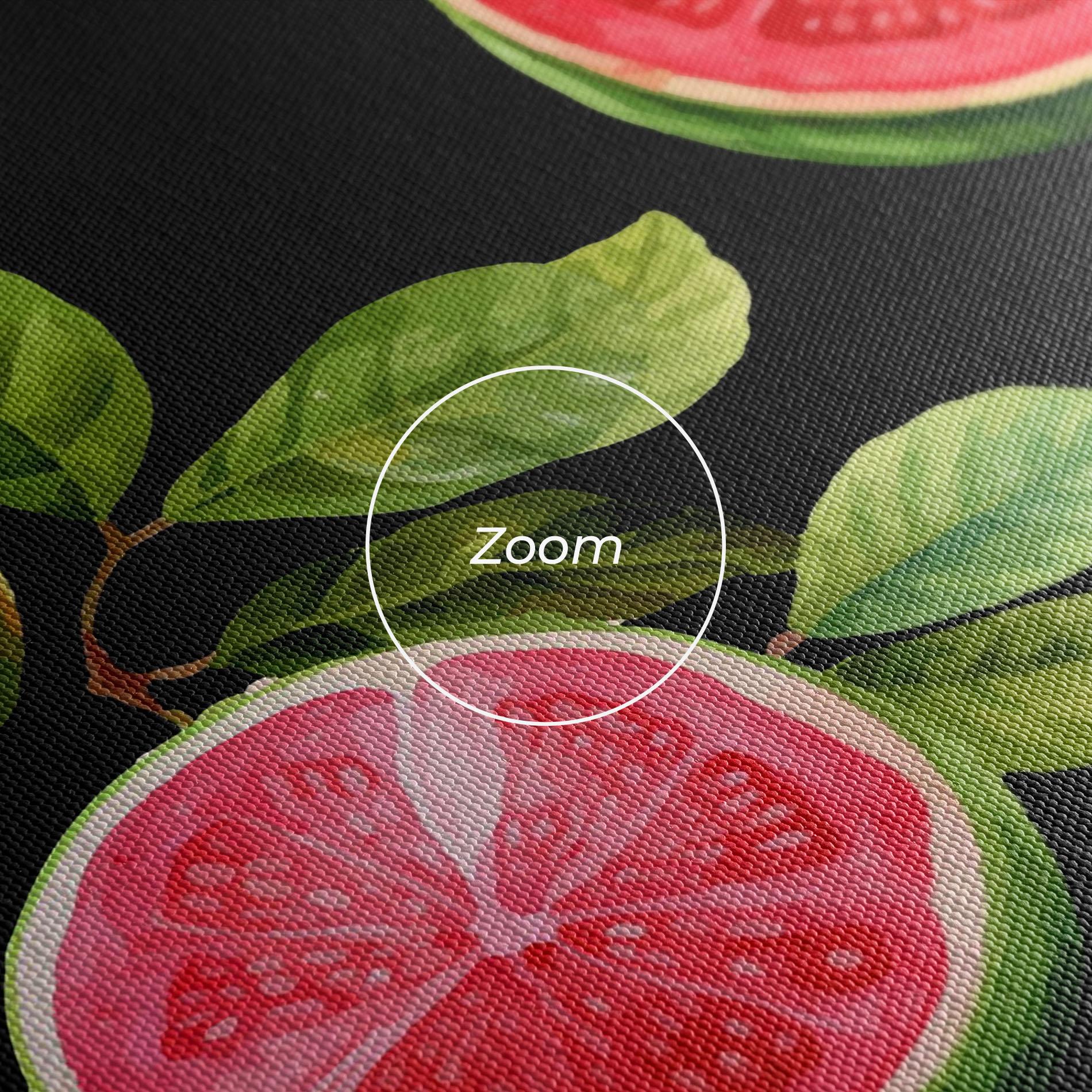 Vászonkép Green Fruit mockup 3