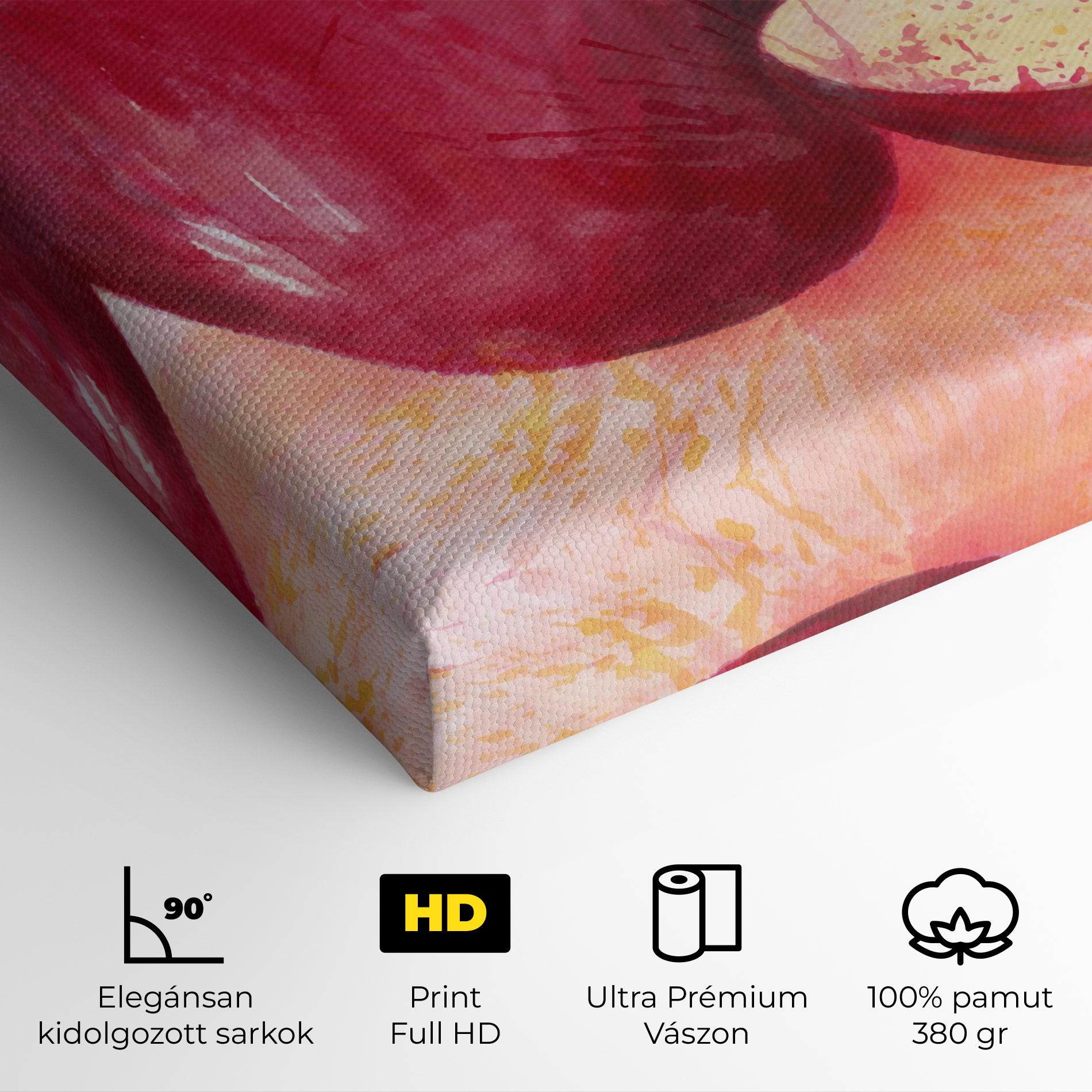 Vászonkép Apple Art mockup 4