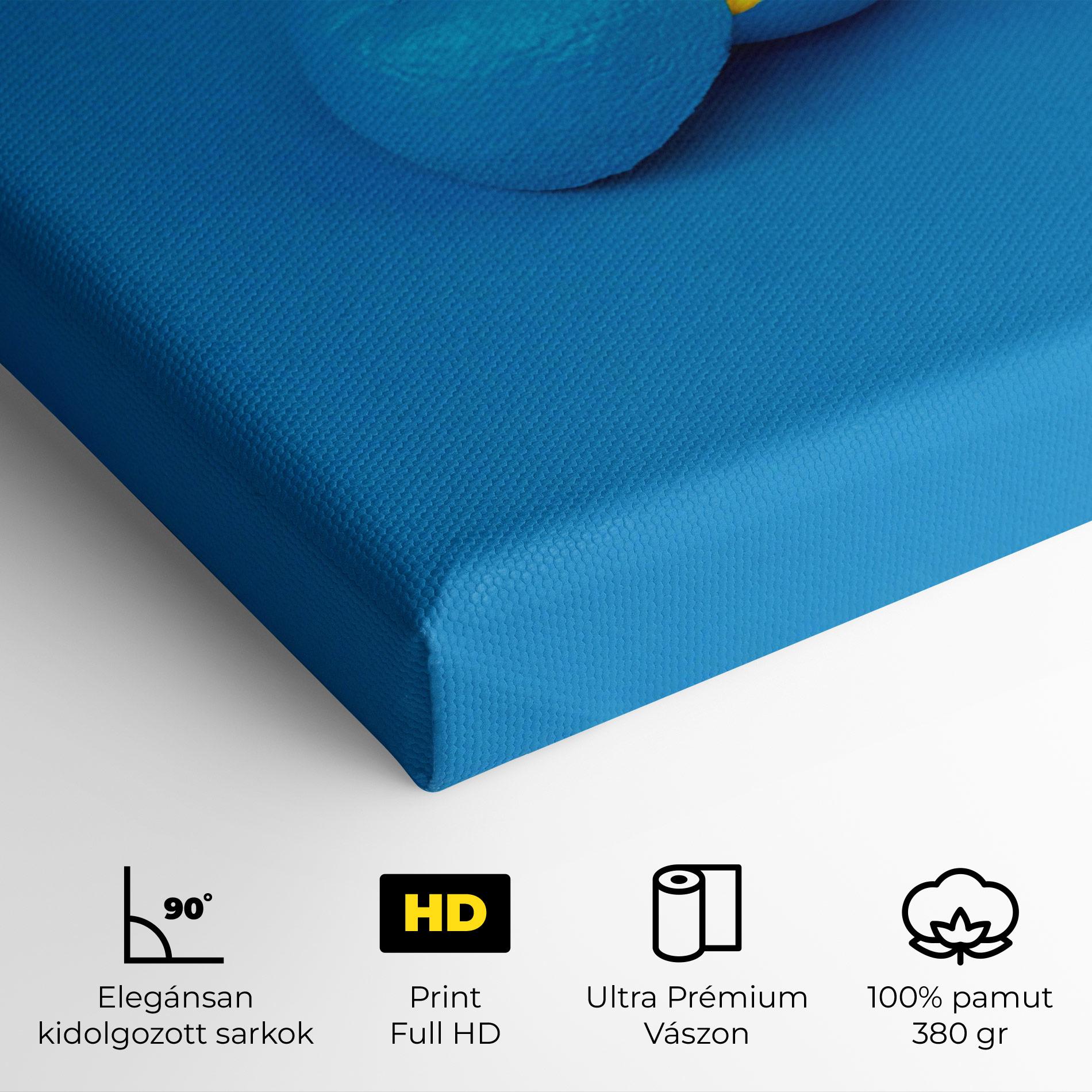 Vászonkép Blue Orange mockup 4