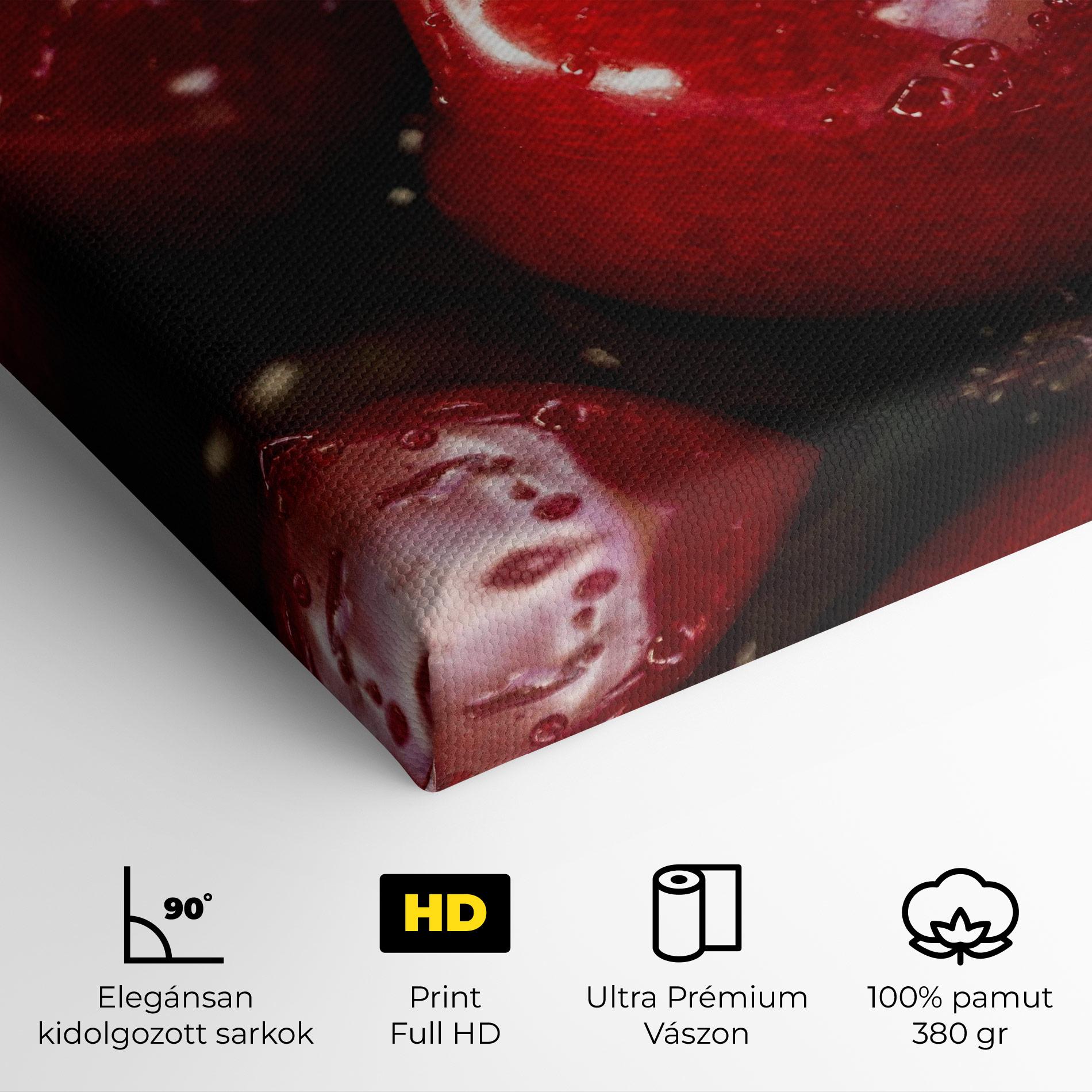 Vászonkép Cherries mockup 4