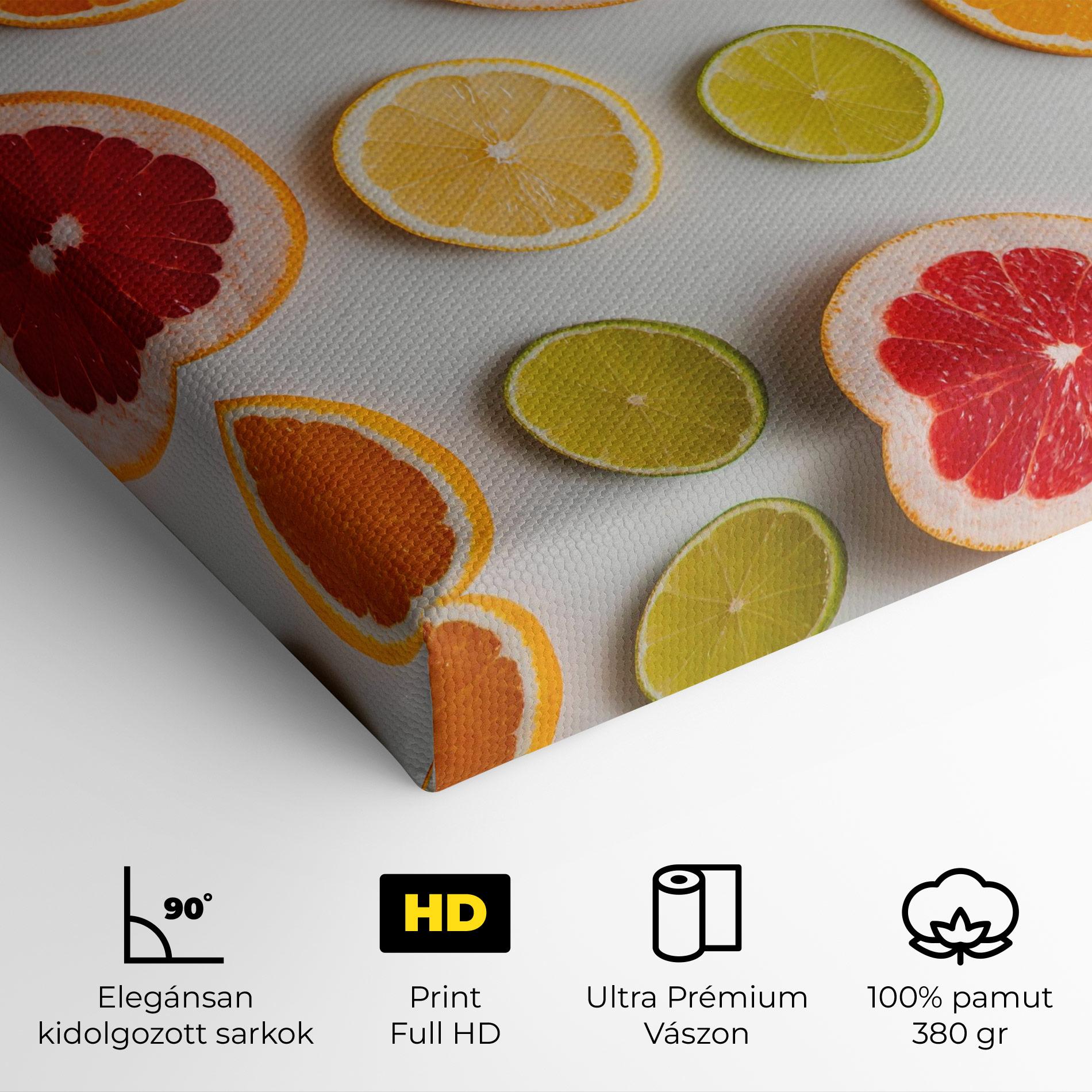 Vászonkép Grapefruit Mix mockup 4