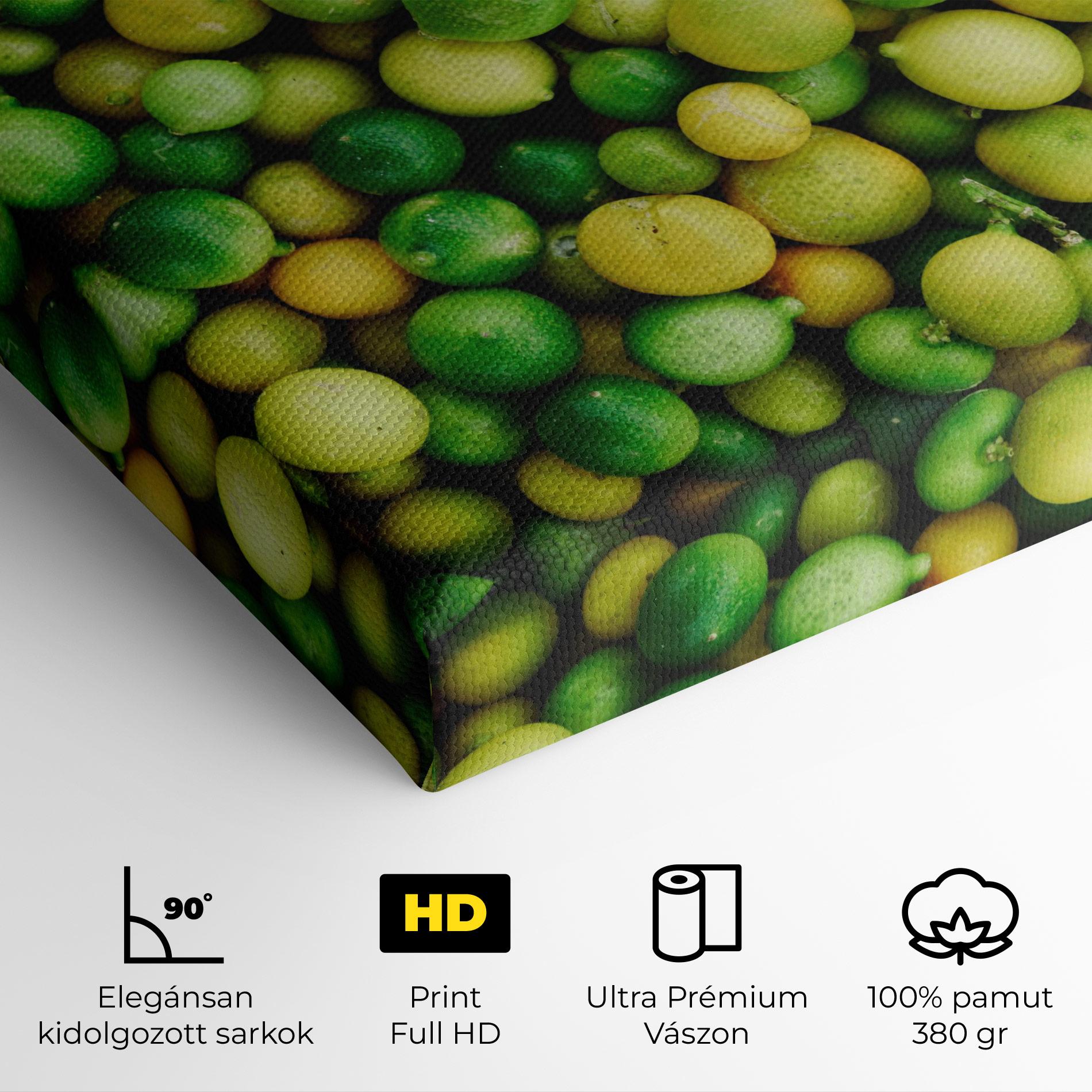 Vászonkép Green Lime mockup 4