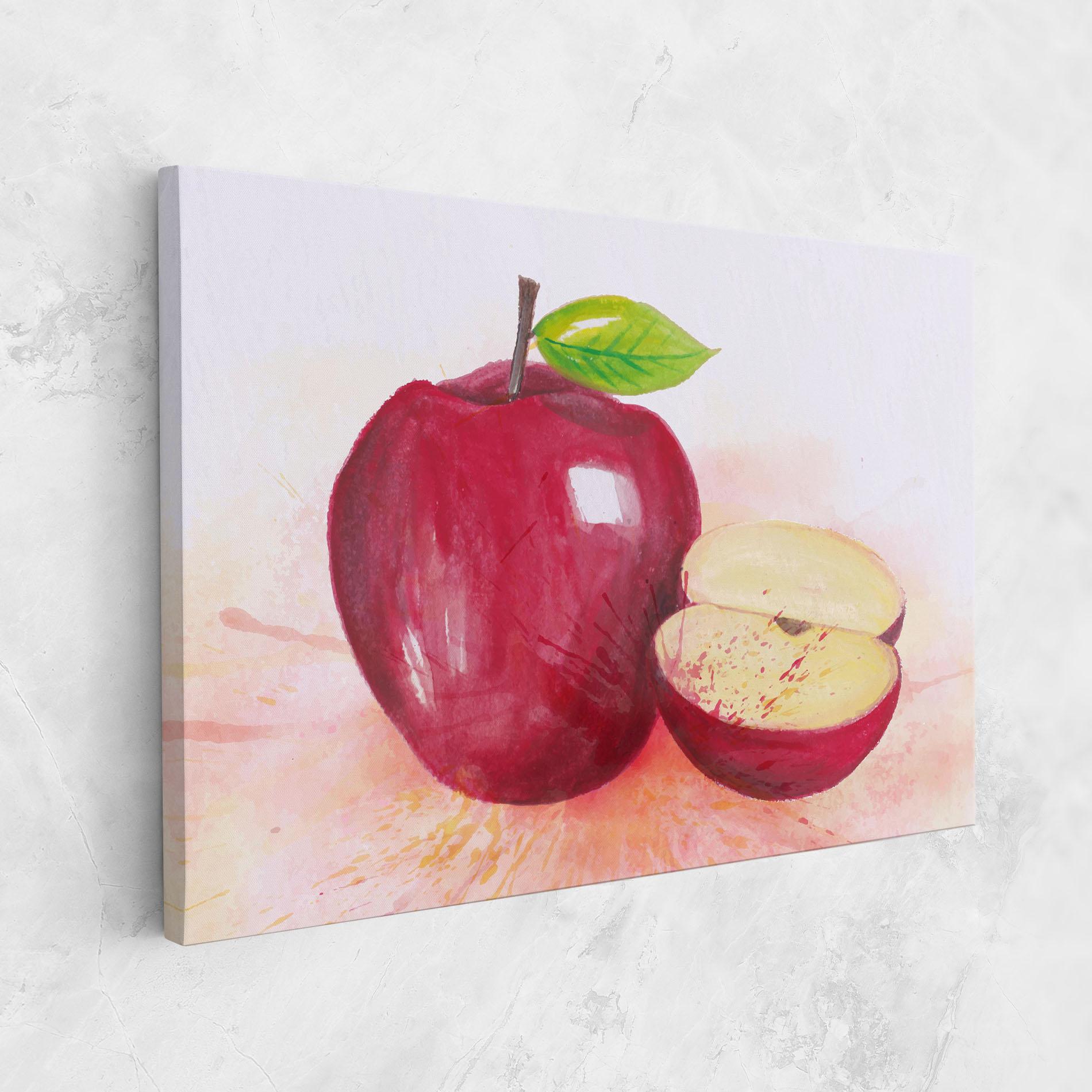 Vászonkép Apple Art mockup 1