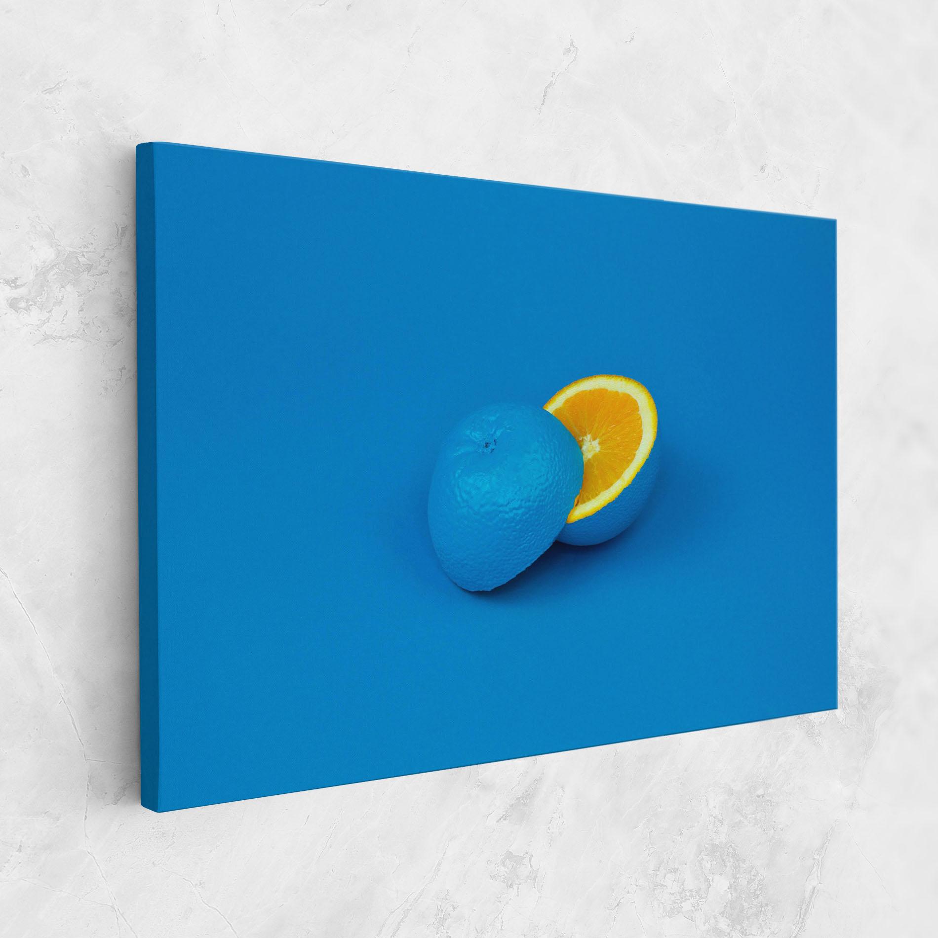 Vászonkép Blue Orange mockup 1