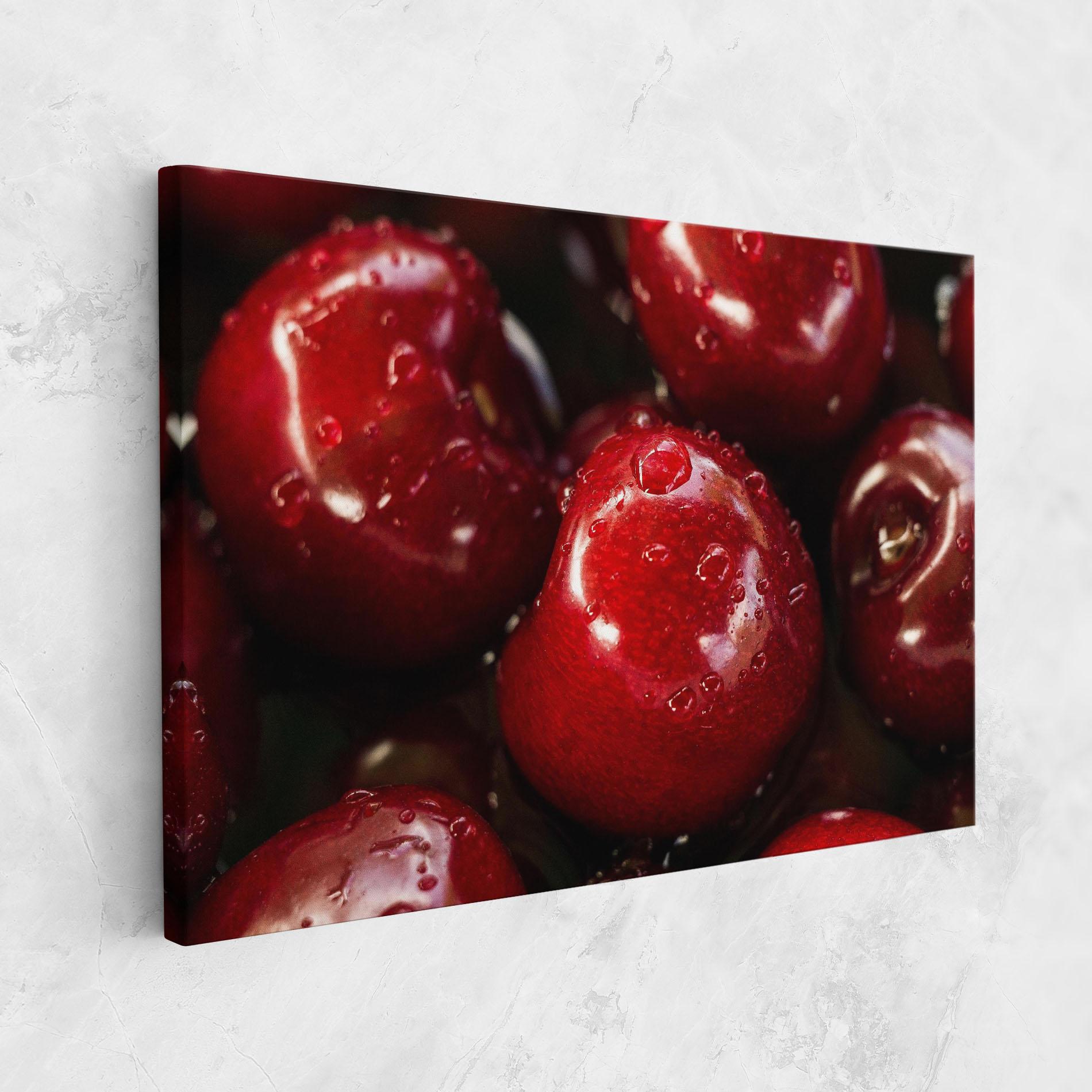Vászonkép Cherries mockup 1