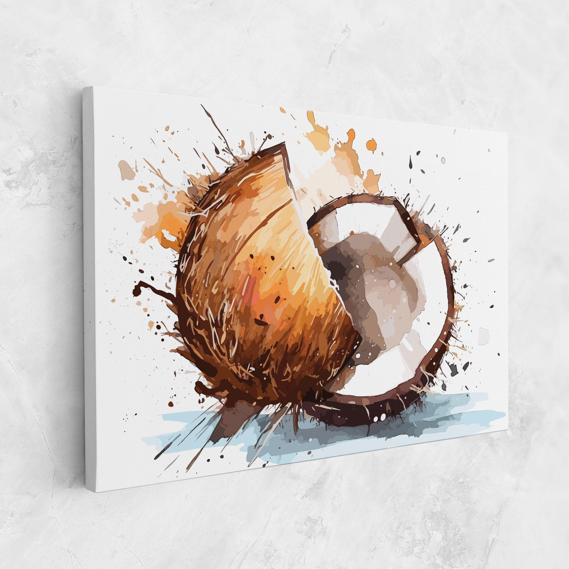Vászonkép Coconut Art mockup 1