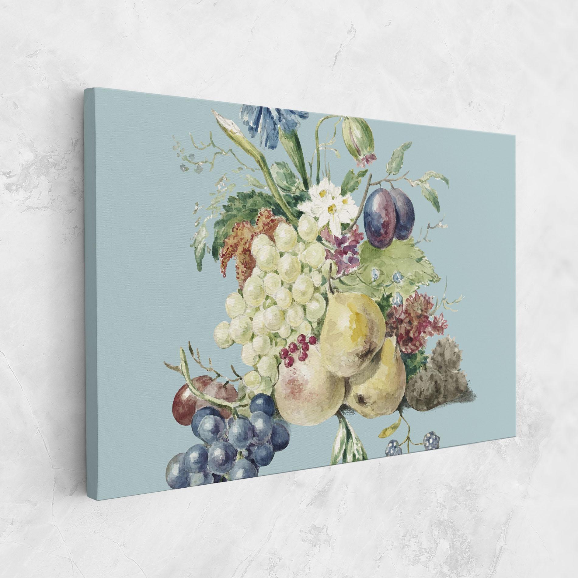 Vászonkép Fruit Paintig mockup 1