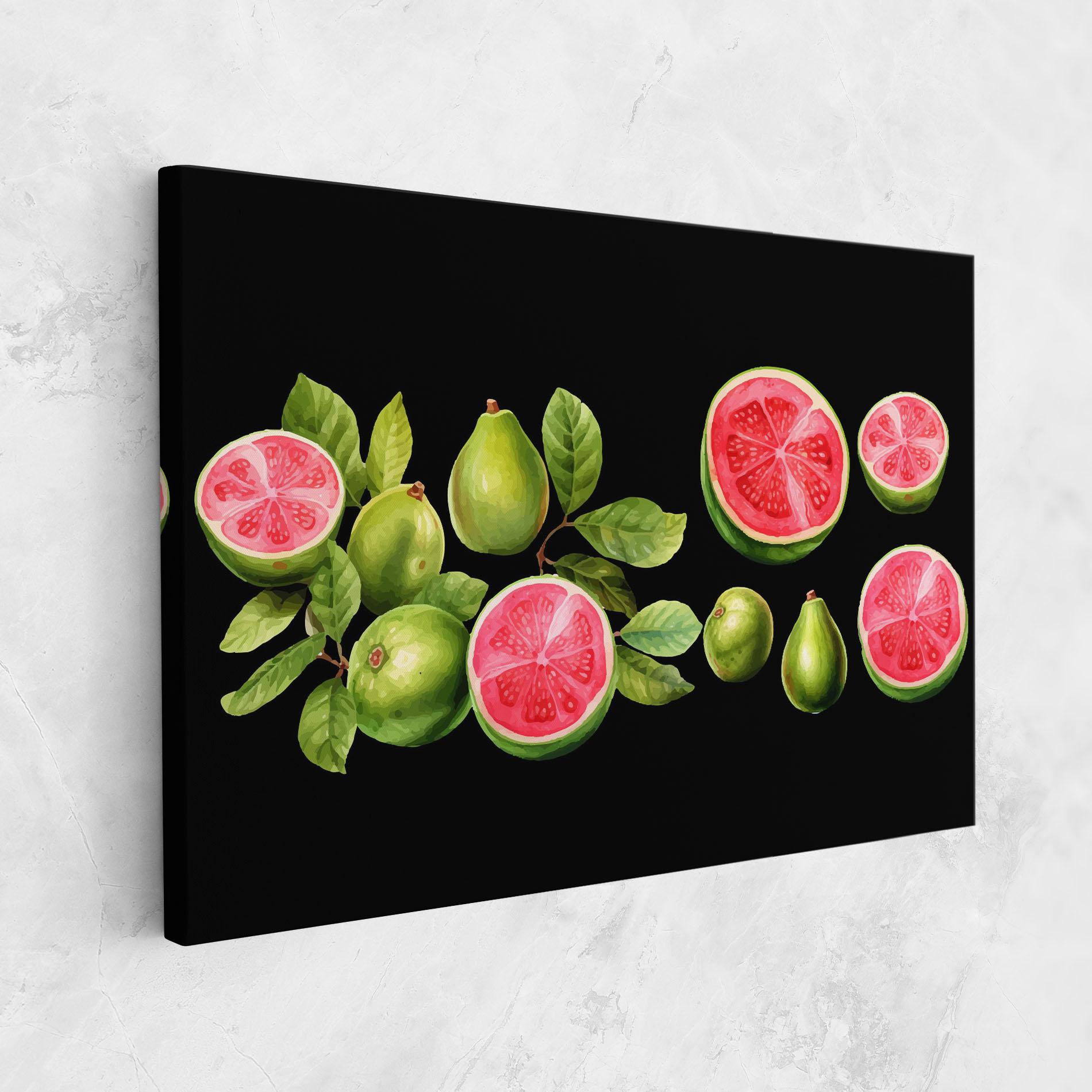 Vászonkép Green Fruit mockup 1