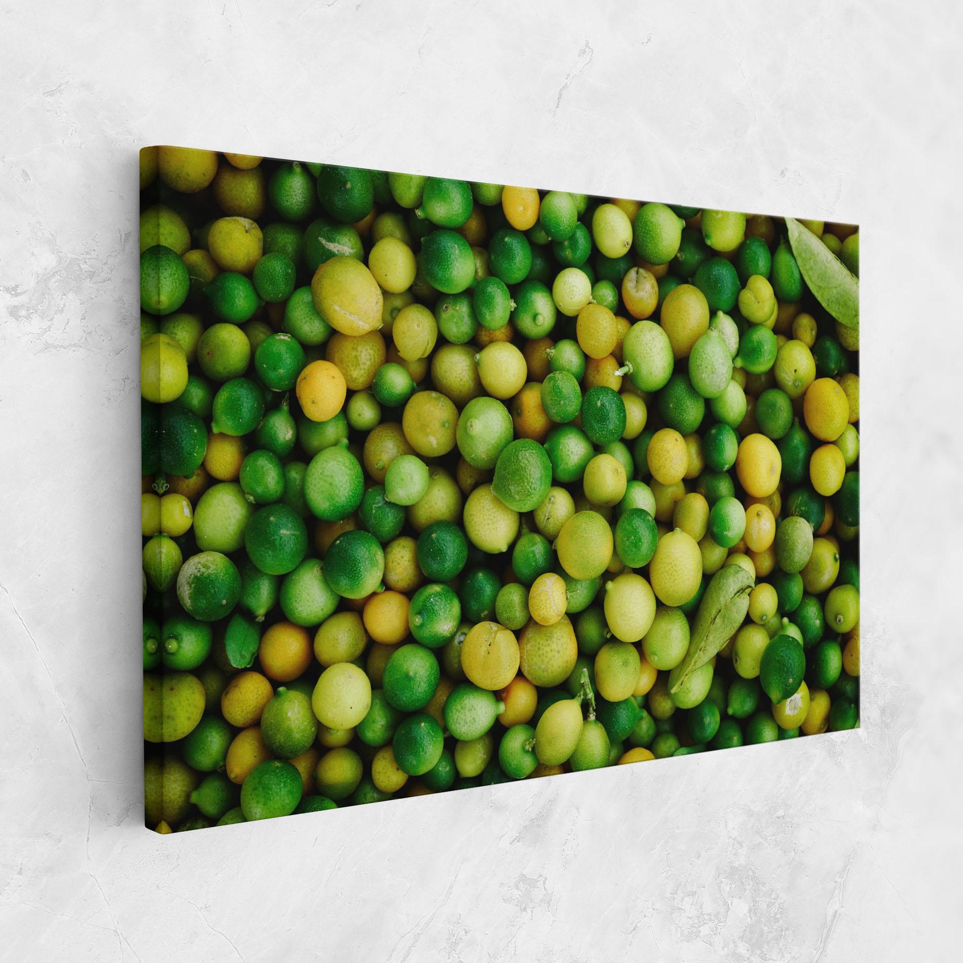Vászonkép Green Lime mockup 1
