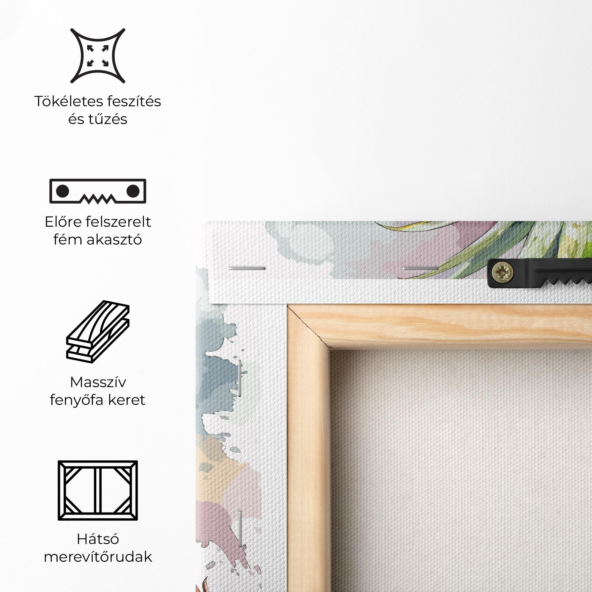 Vászonkép Artistic Pineapple mockup 5